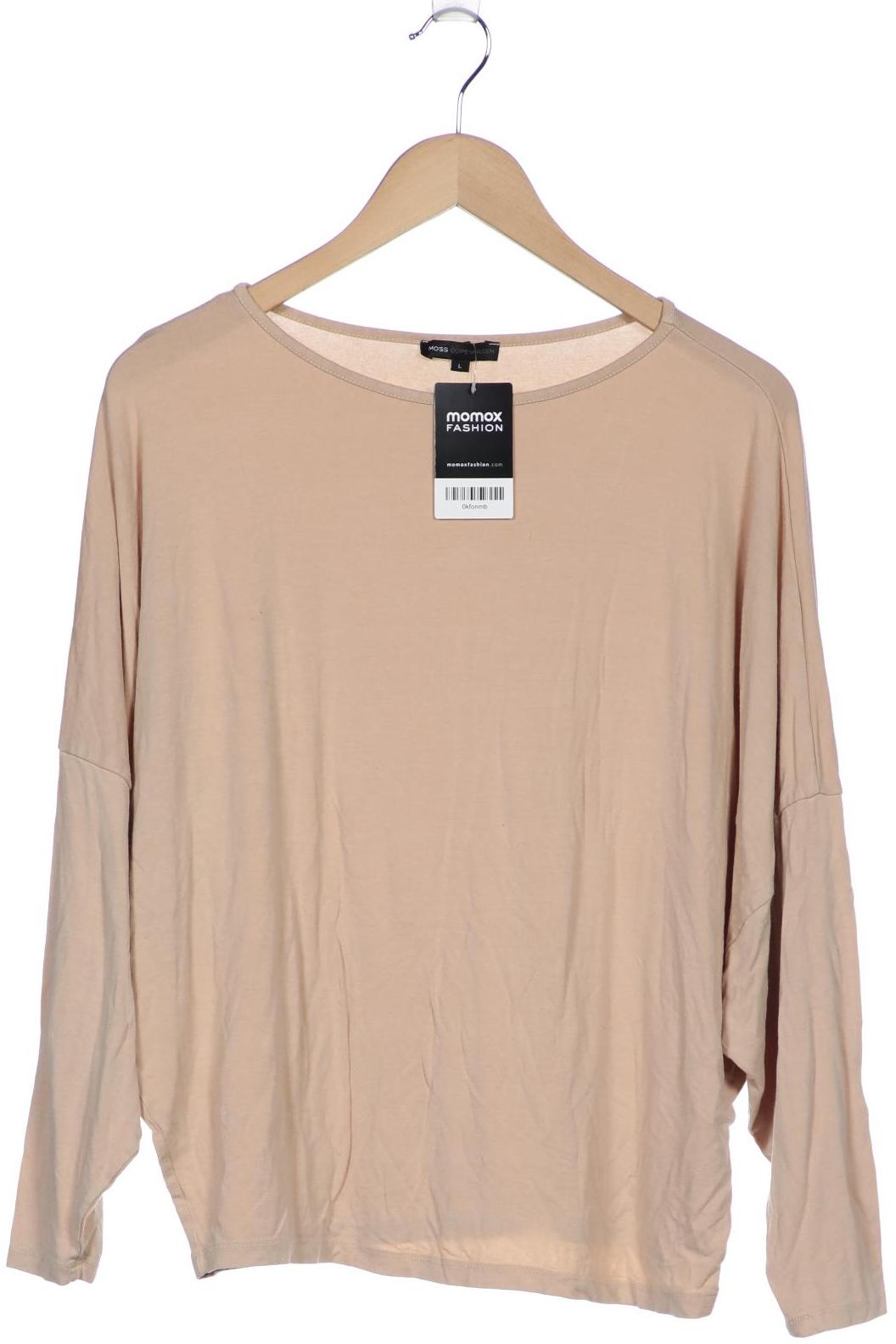

MOSS COPENHAGEN Damen Langarmshirt, beige