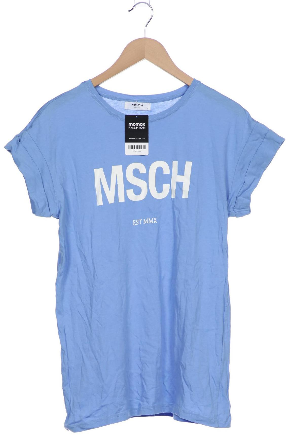 

Moss Copenhagen Damen T-Shirt, hellblau, Gr. 38