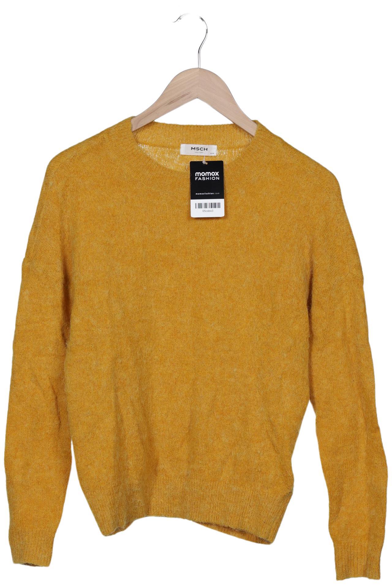 

Moss Copenhagen Damen Pullover, gelb, Gr. 36