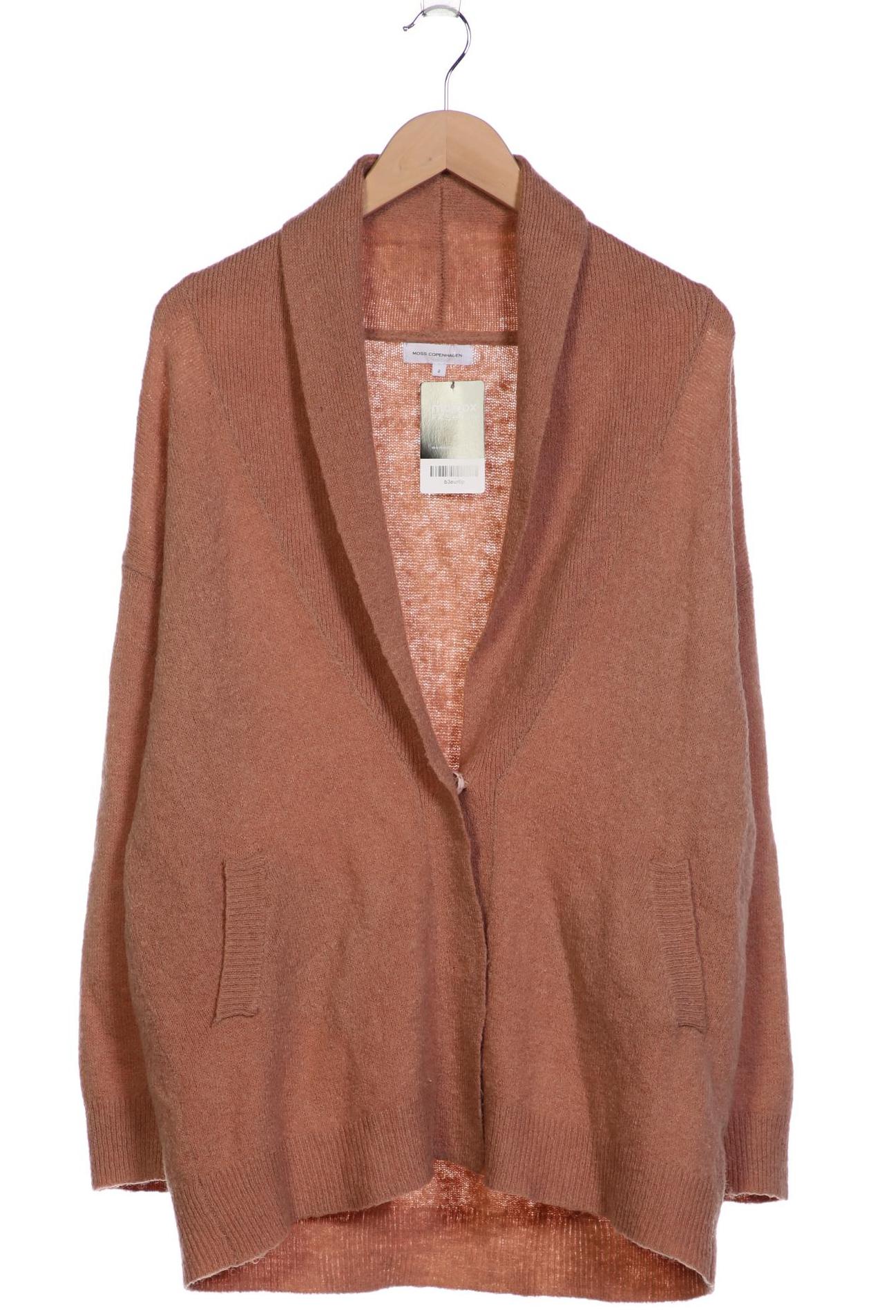 

Moss Copenhagen Damen Strickjacke, braun, Gr. 48