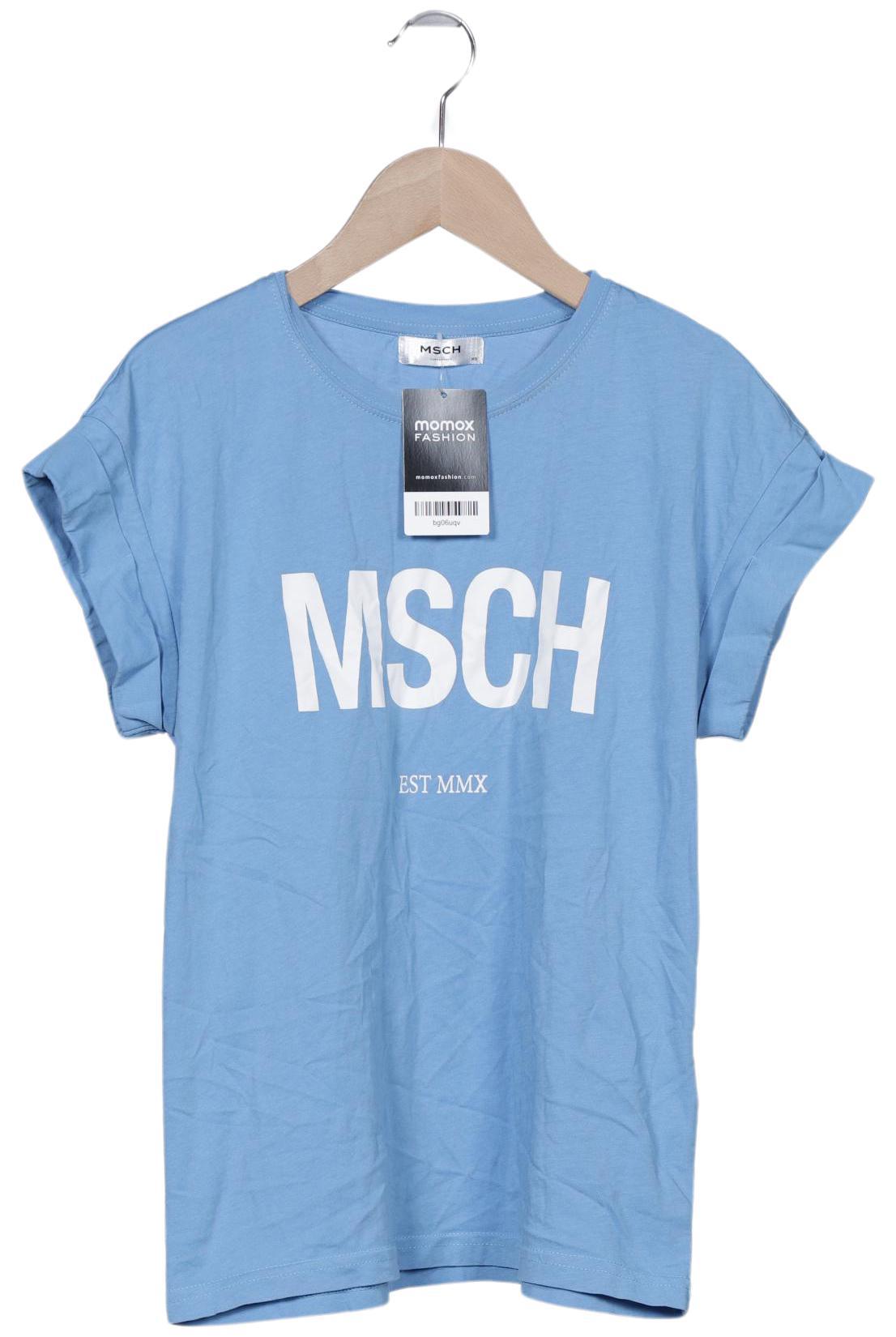 

Moss Copenhagen Damen T-Shirt, blau, Gr. 34