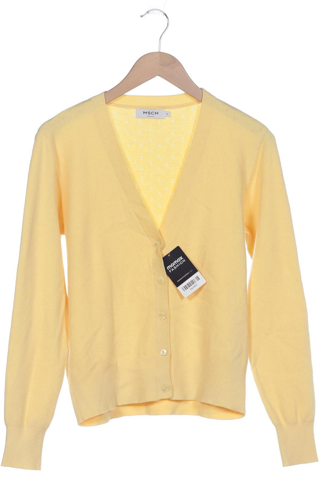 

MOSS COPENHAGEN Damen Strickjacke, gelb