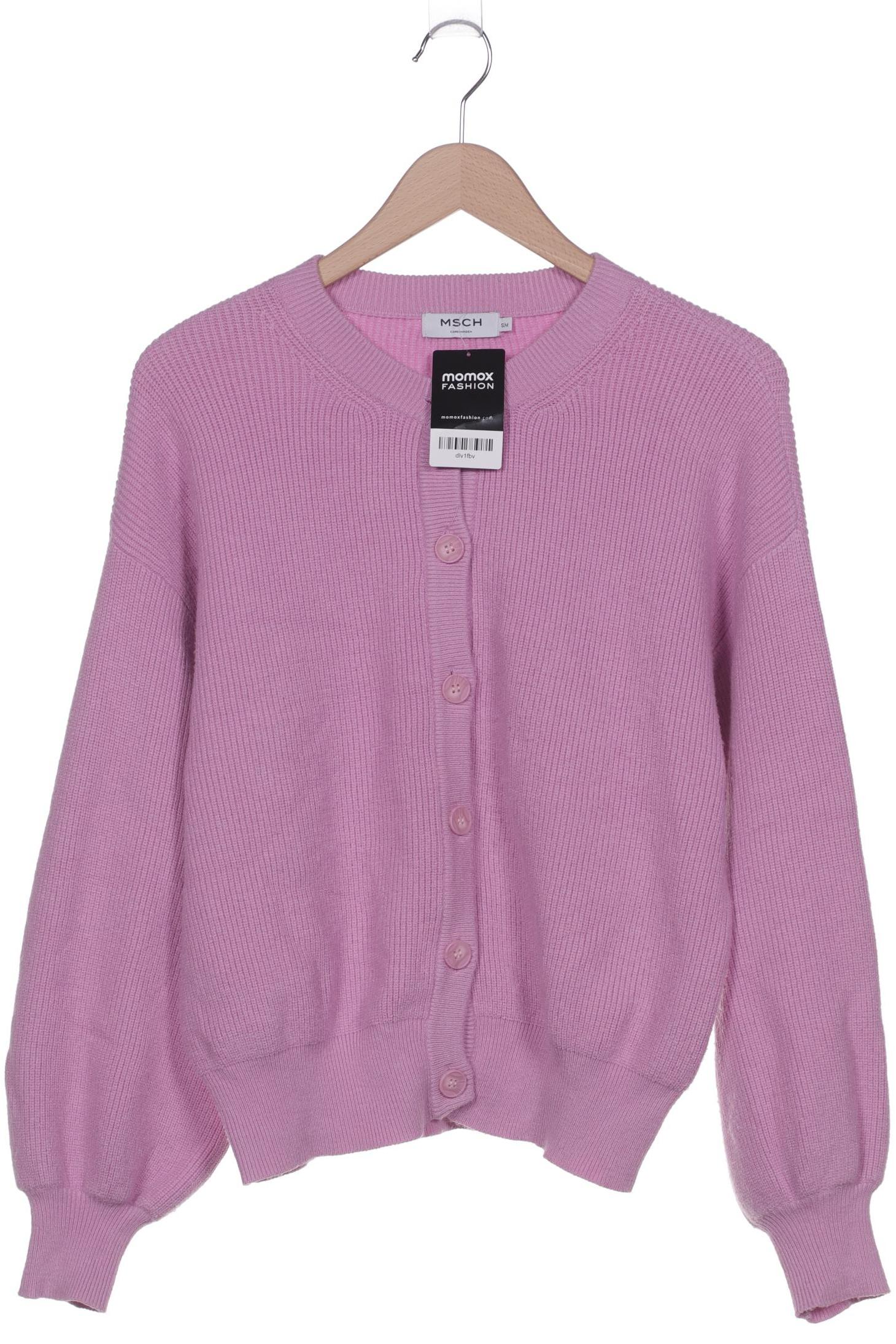 

Moss Copenhagen Damen Strickjacke, pink, Gr. 36
