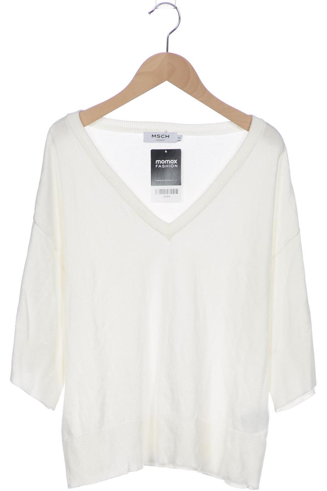 

Moss Copenhagen Damen Pullover, weiß, Gr. 38