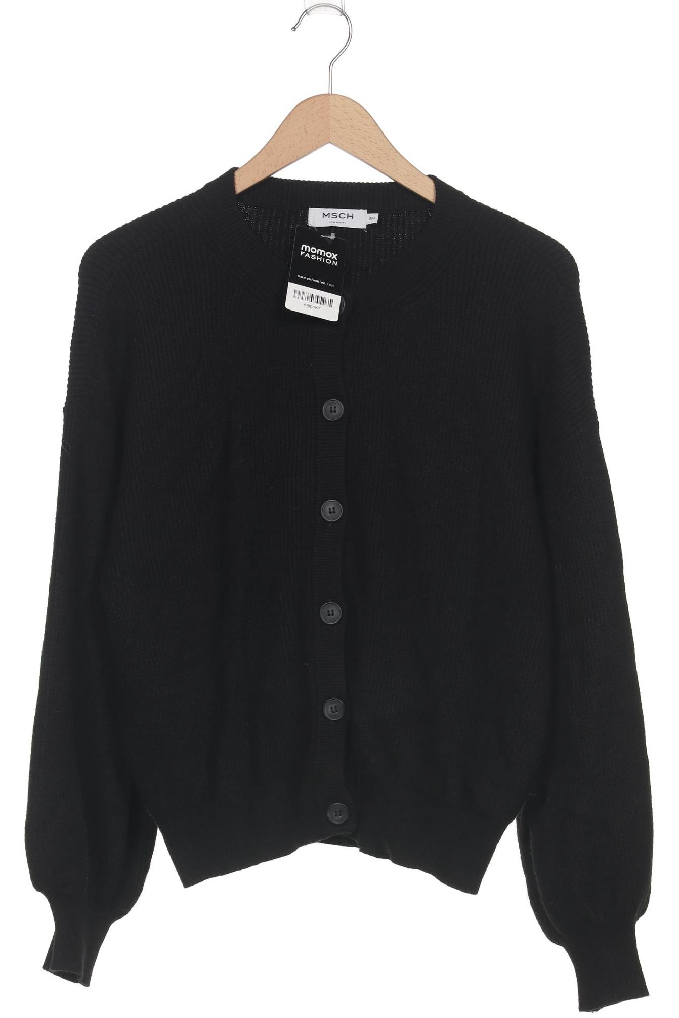 

Moss Copenhagen Damen Strickjacke, schwarz, Gr. 36