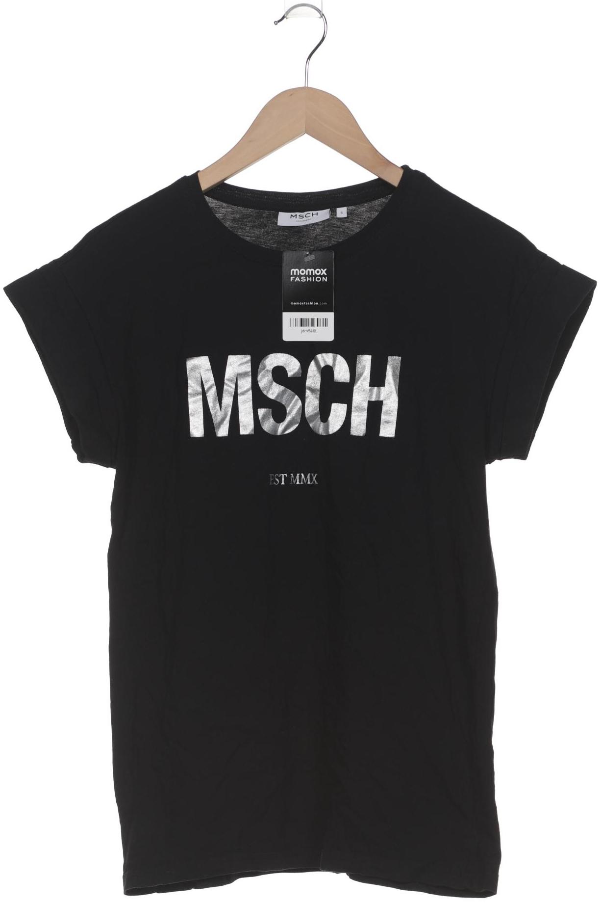 

Moss Copenhagen Damen T-Shirt, schwarz, Gr. 36