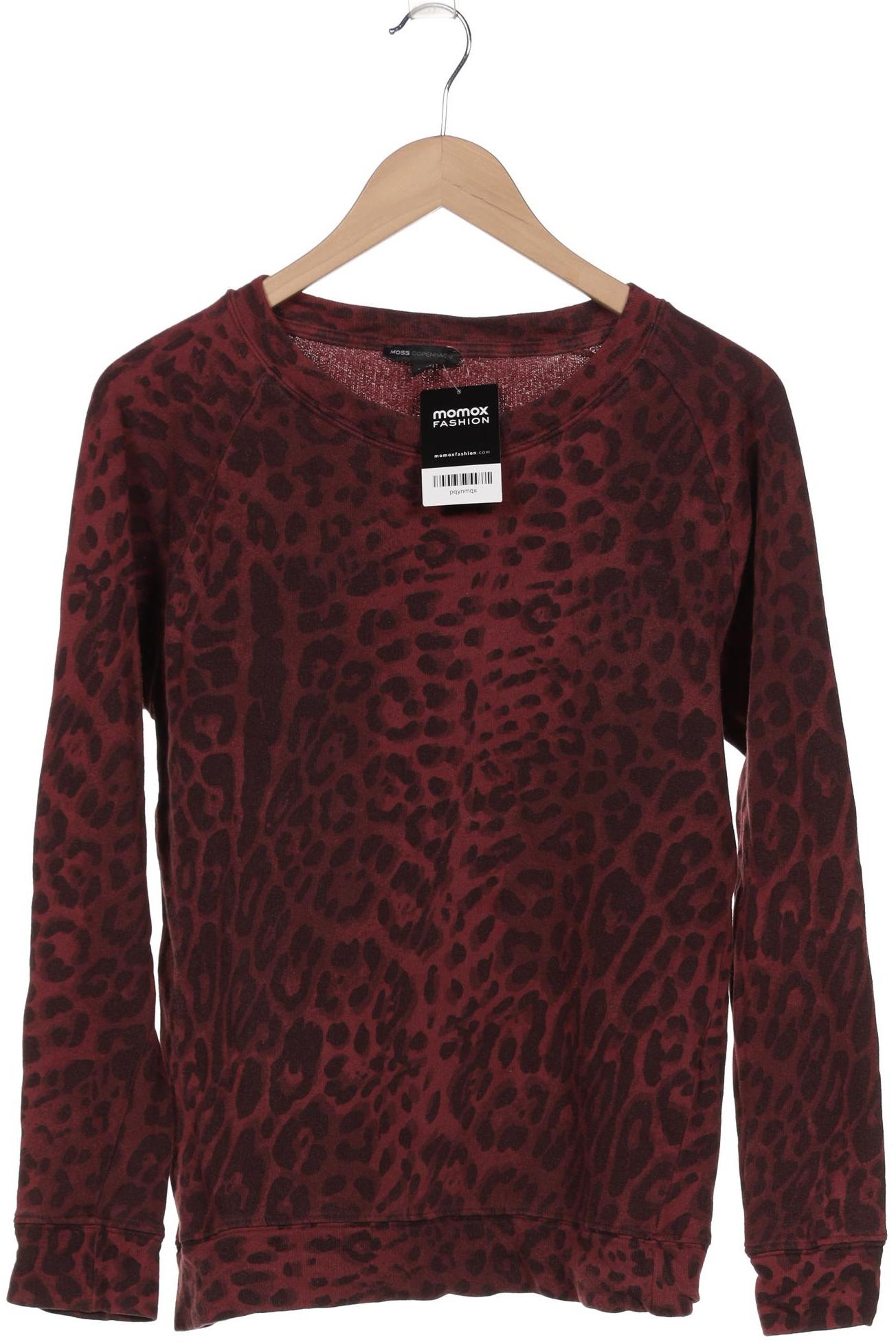 

Moss Copenhagen Damen Sweatshirt, bordeaux, Gr. 42