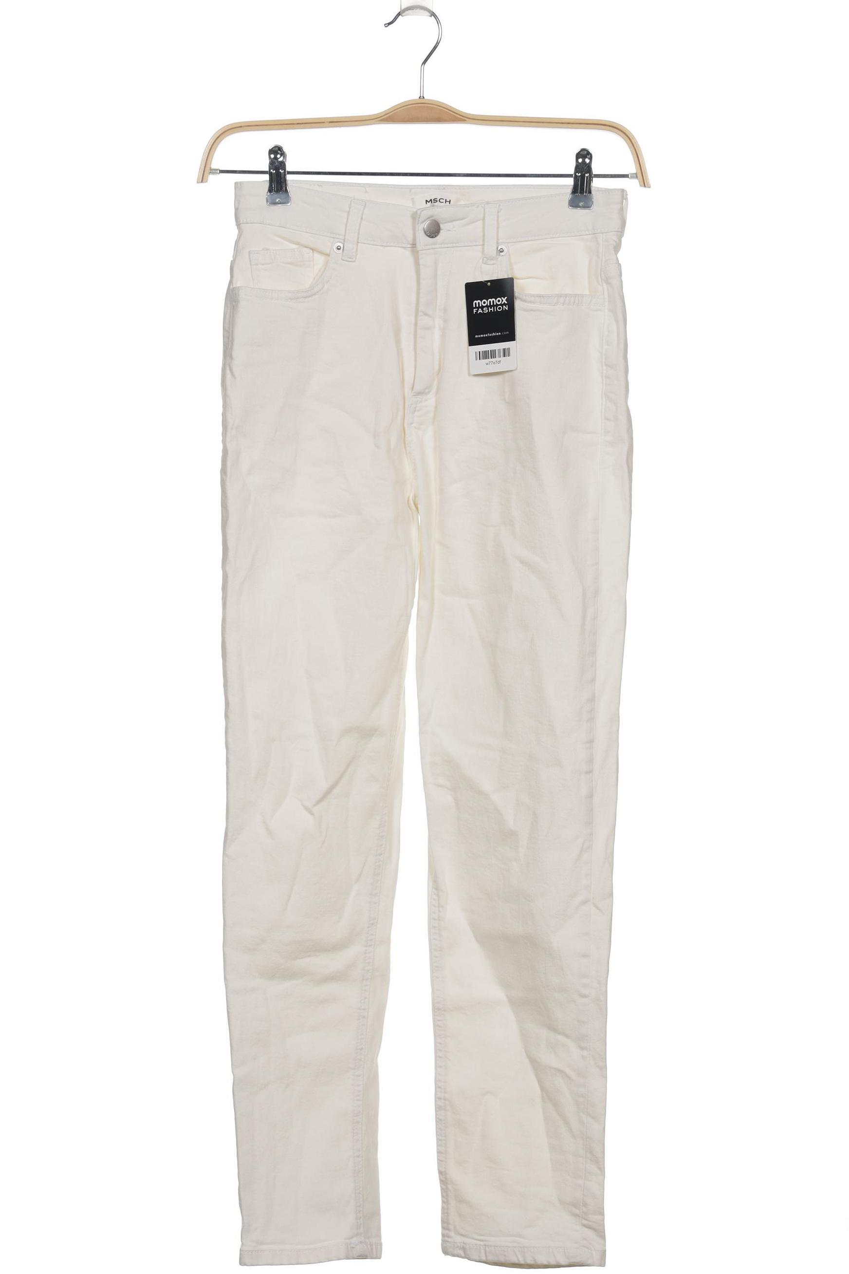 

Moss Copenhagen Damen Jeans, weiß, Gr. 0