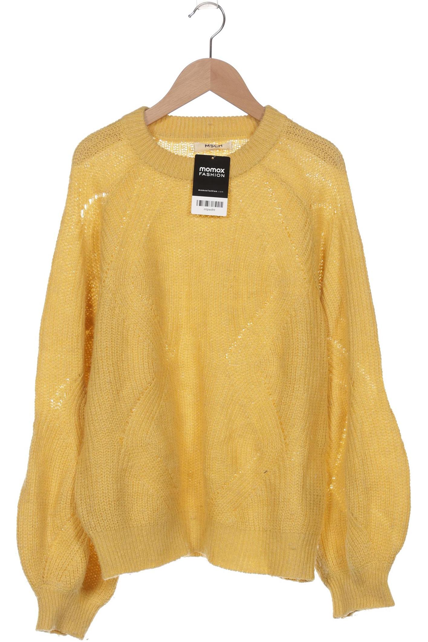 

Moss Copenhagen Damen Pullover, gelb, Gr. 38