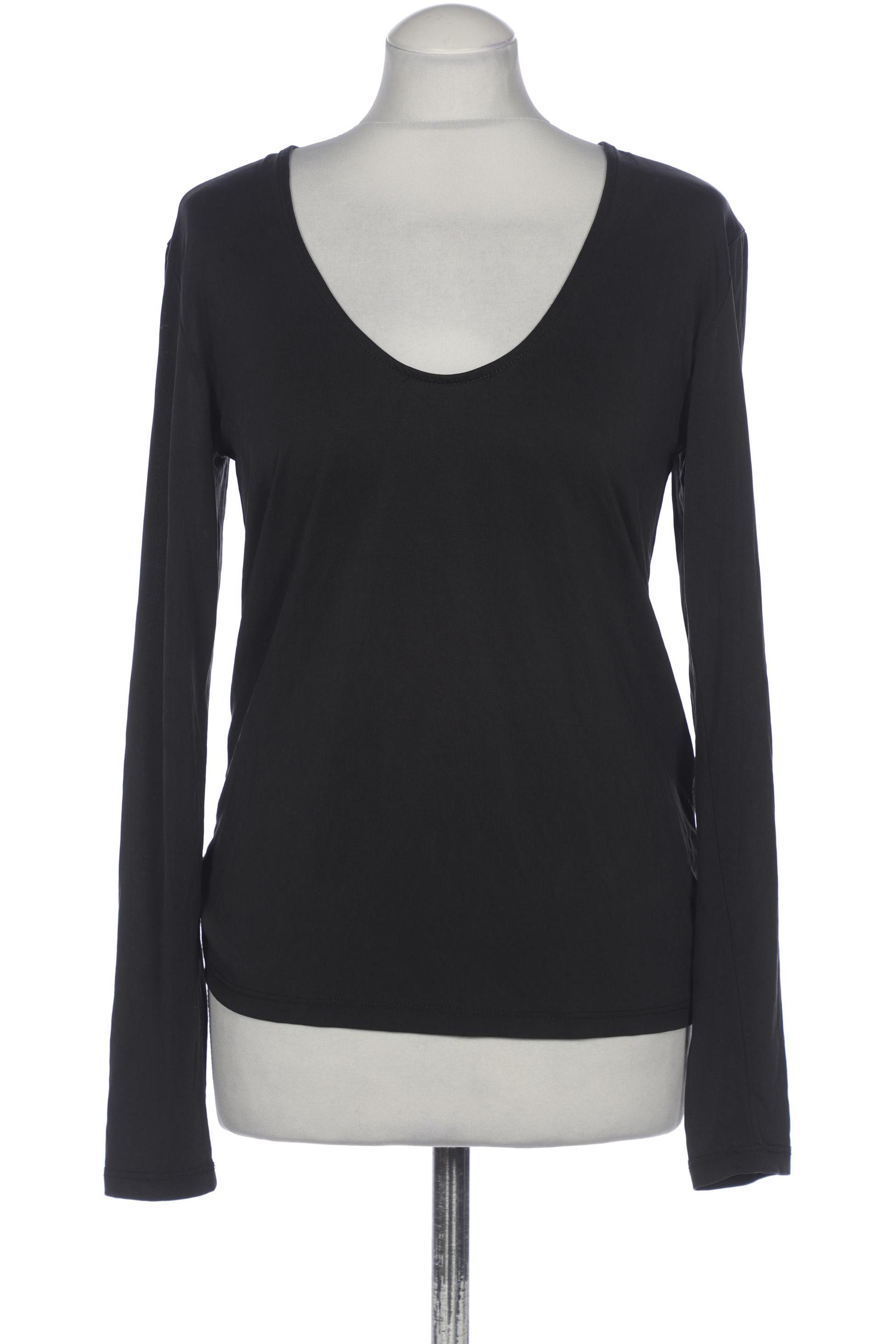 

Moss Copenhagen Damen Langarmshirt, schwarz, Gr. 38