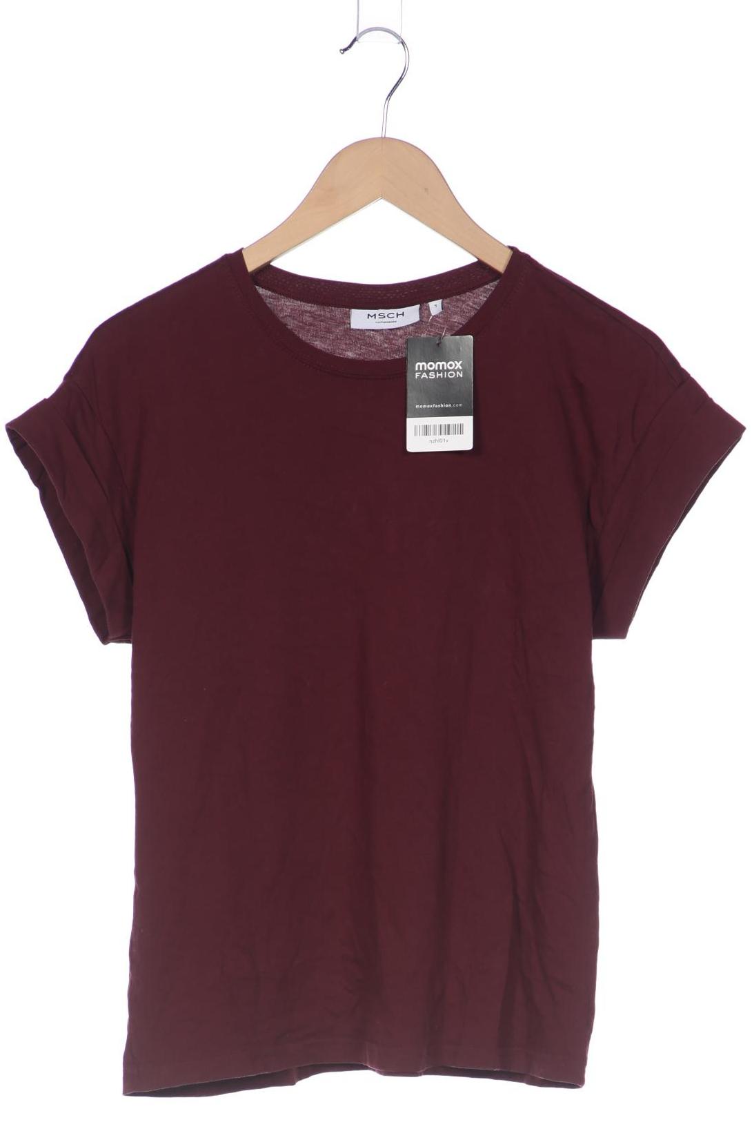 

Moss Copenhagen Damen T-Shirt, bordeaux, Gr. 36