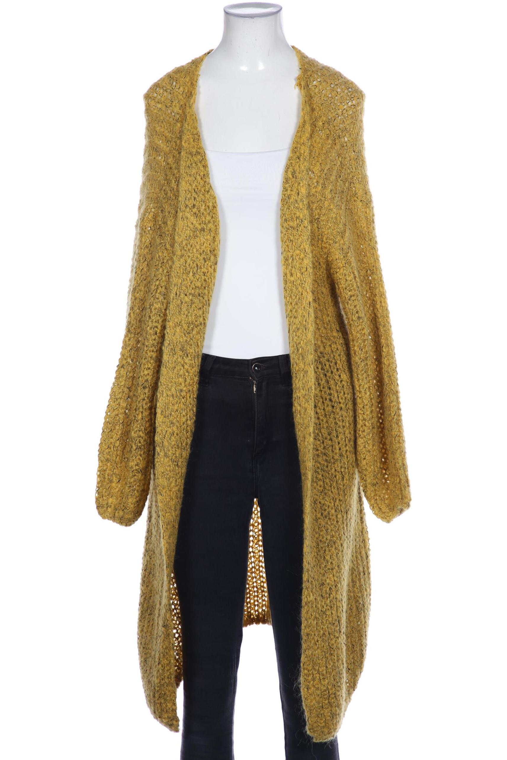 

MOSS COPENHAGEN Damen Strickjacke, gelb