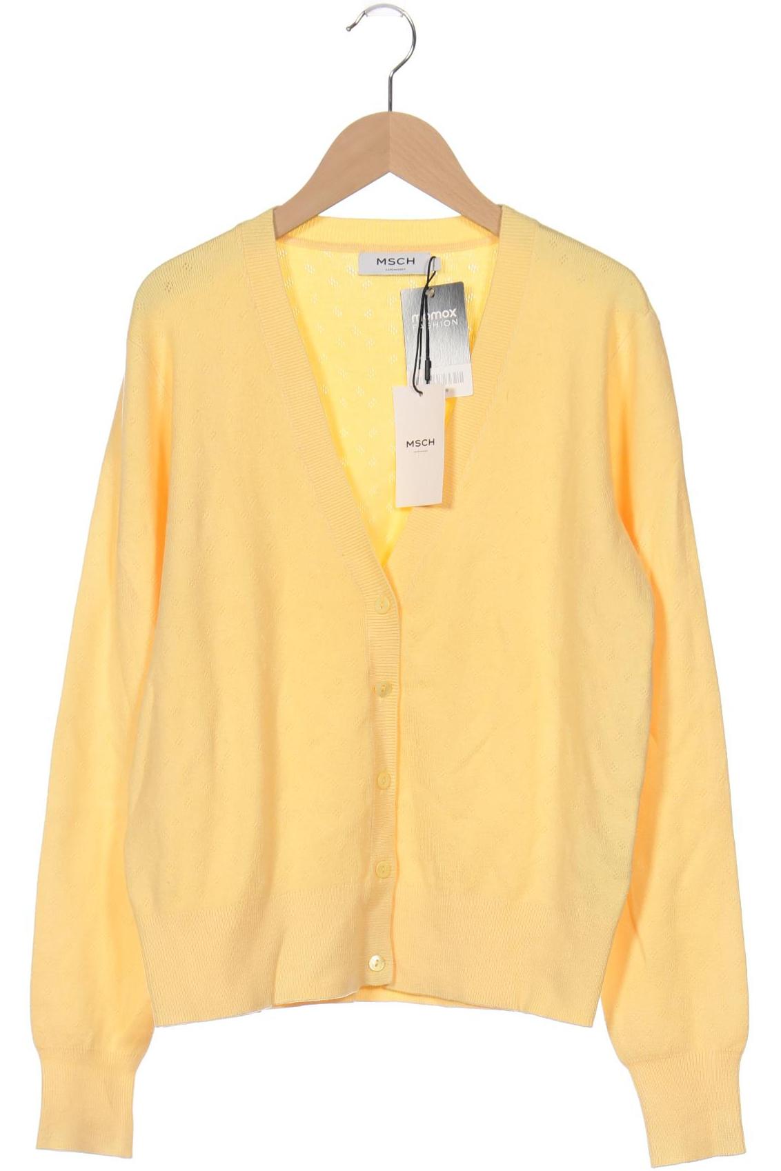 

MOSS COPENHAGEN Damen Strickjacke, gelb