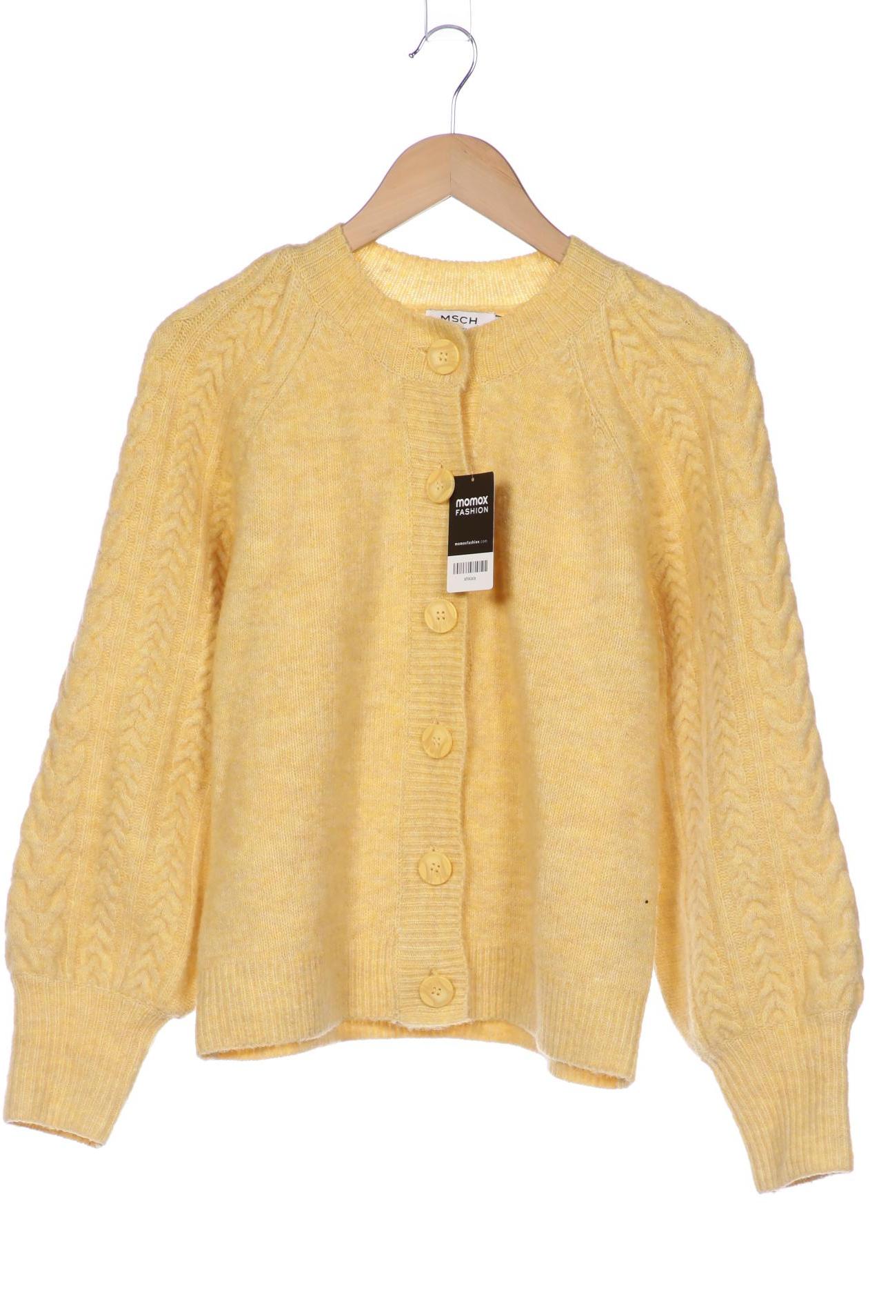 

MOSS COPENHAGEN Damen Strickjacke, gelb