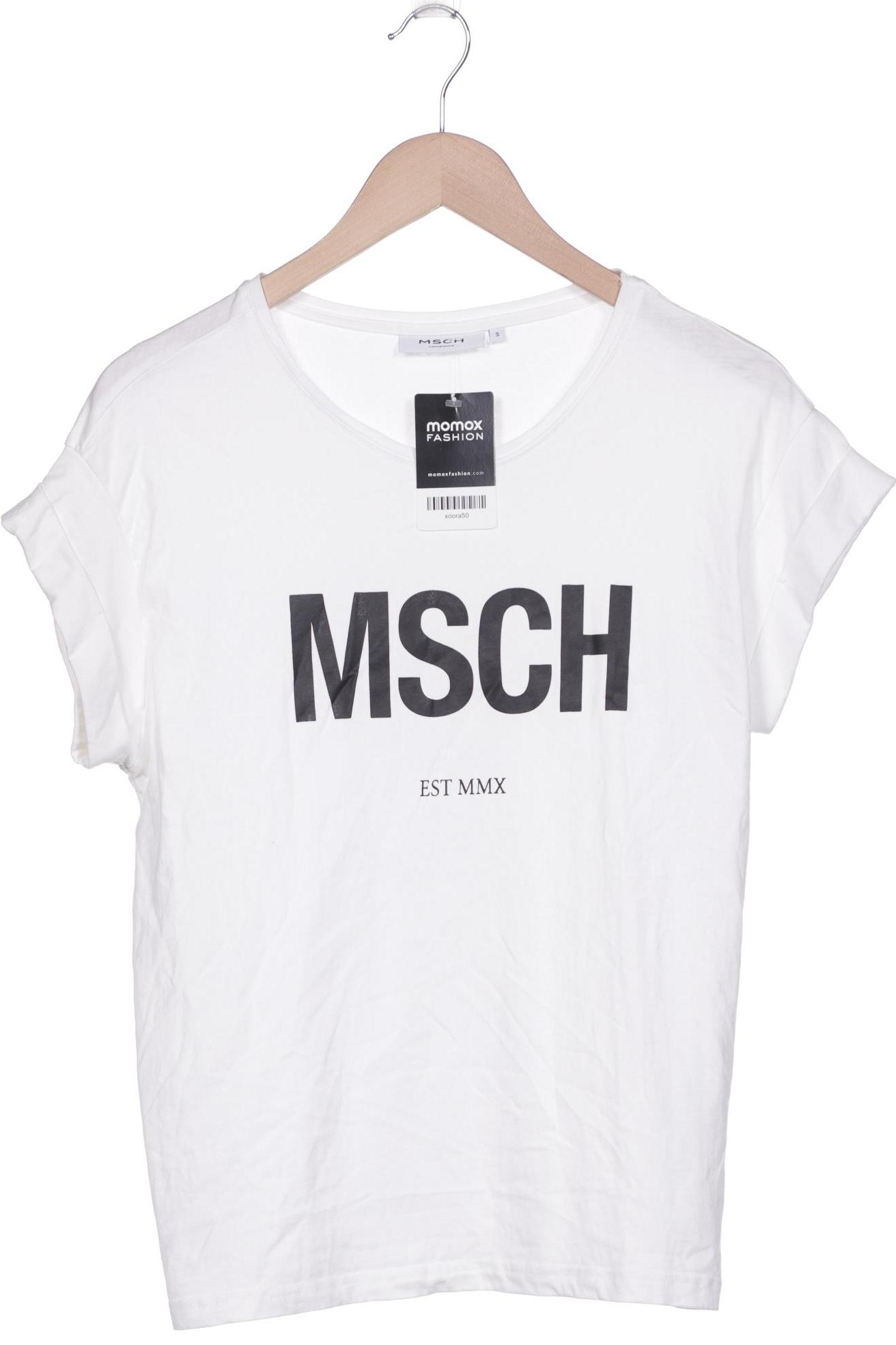 

MOSS COPENHAGEN Damen T-Shirt, weiß