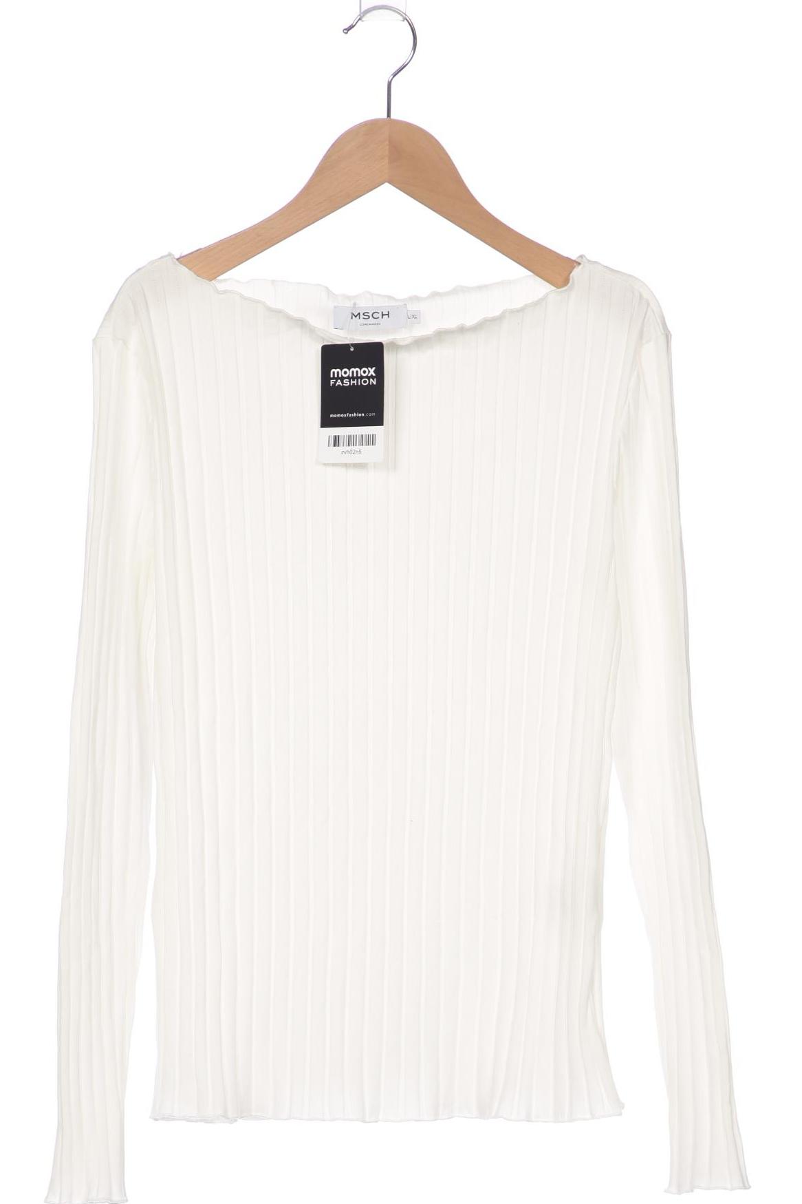 

Moss Copenhagen Damen Langarmshirt, cremeweiß, Gr. 42