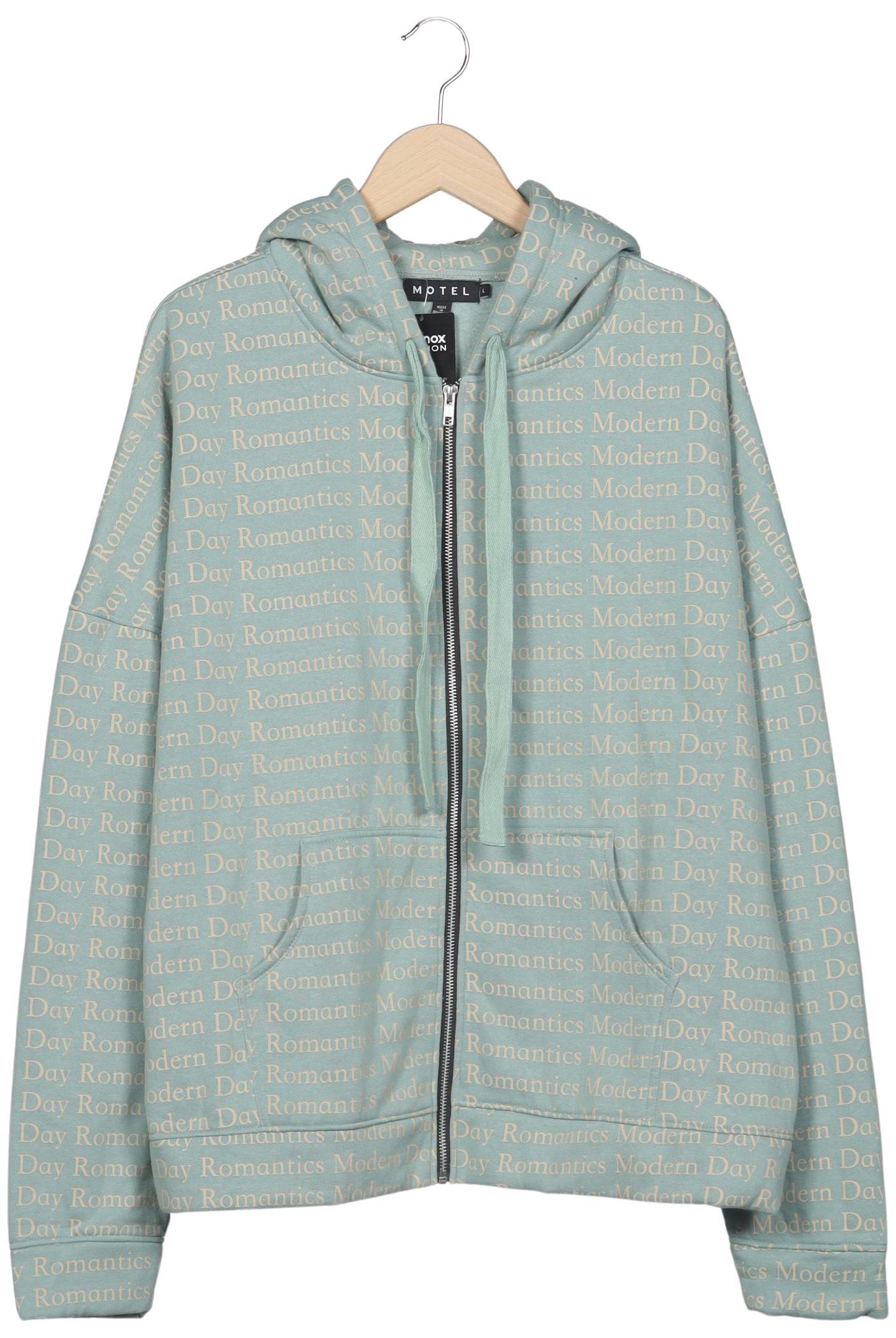 

Motel Damen Kapuzenpullover, hellgrün, Gr. 42