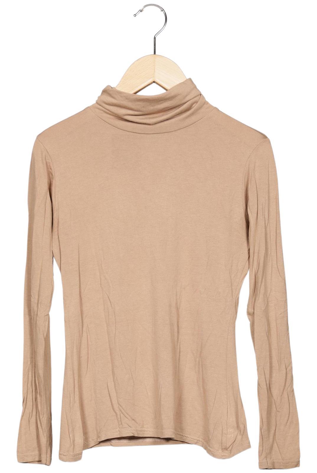 

Motel Damen Langarmshirt, beige, Gr. 34