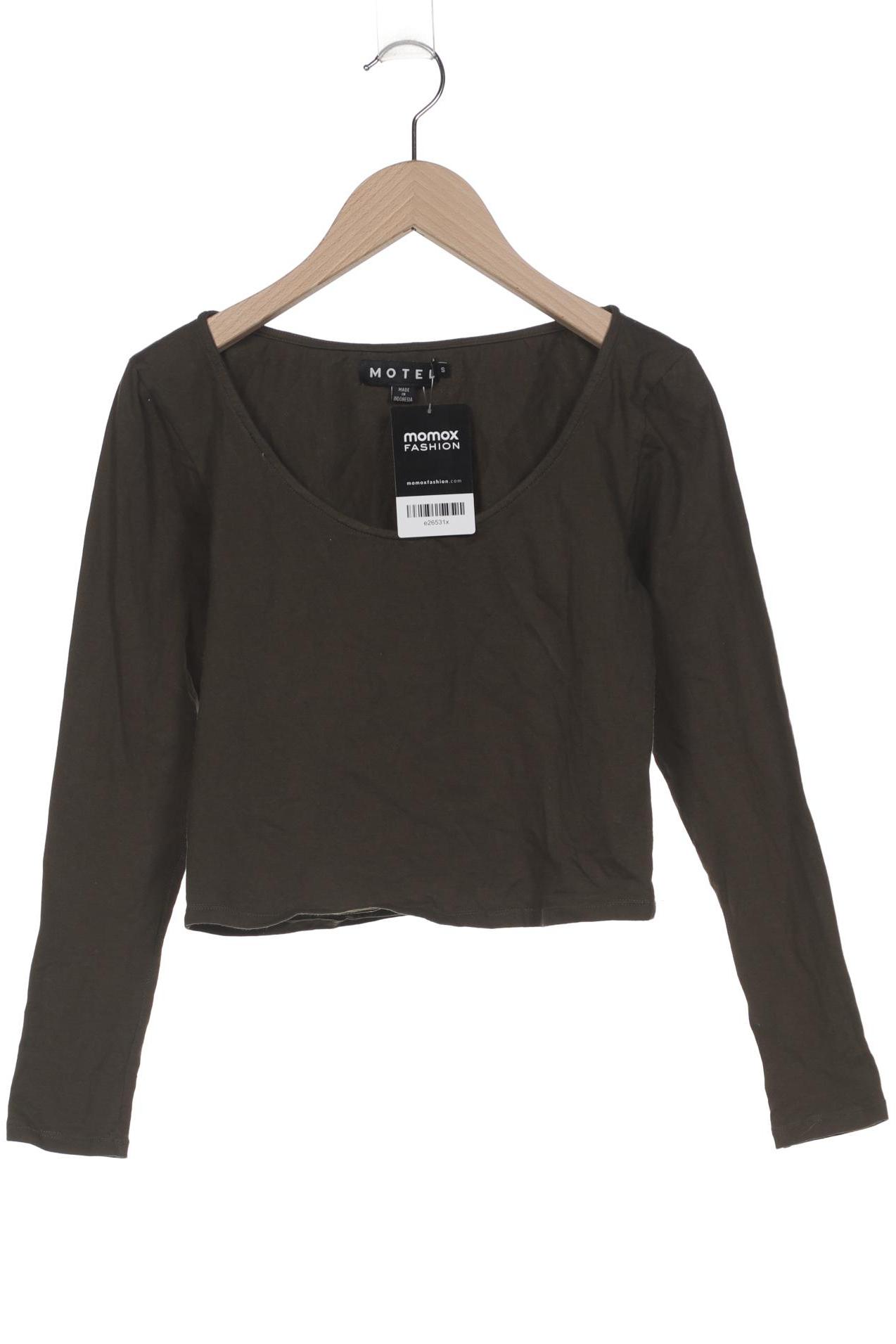 

Motel Damen Langarmshirt, grün, Gr. 36