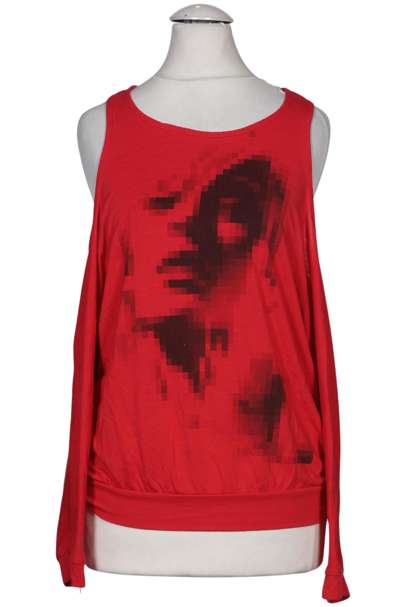 

Motel Damen Langarmshirt, rot, Gr. 2