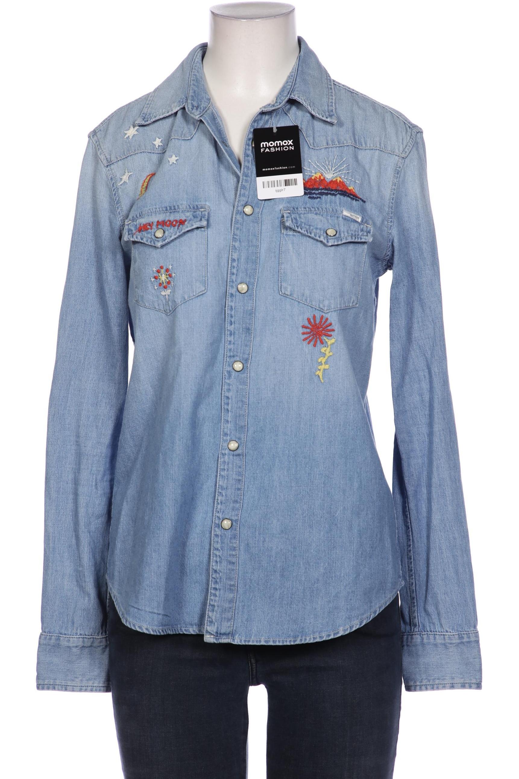 

Mother Damen Bluse, hellblau, Gr. 42