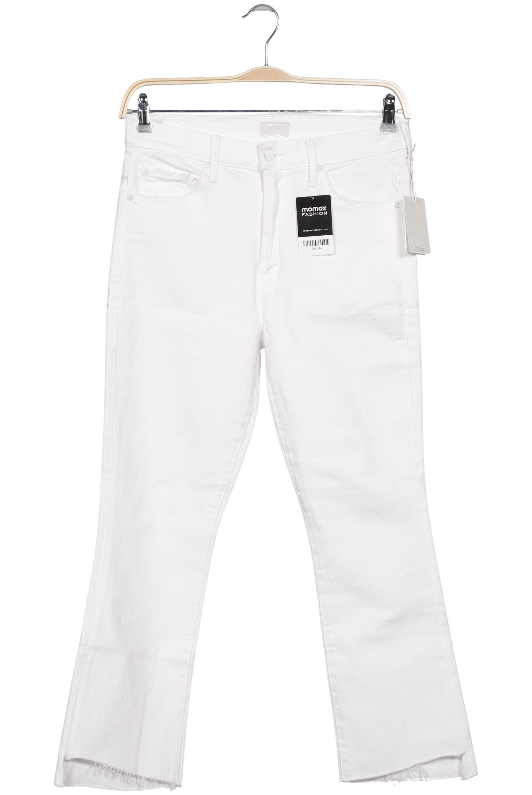 

Mother Damen Jeans, weiß, Gr. 31
