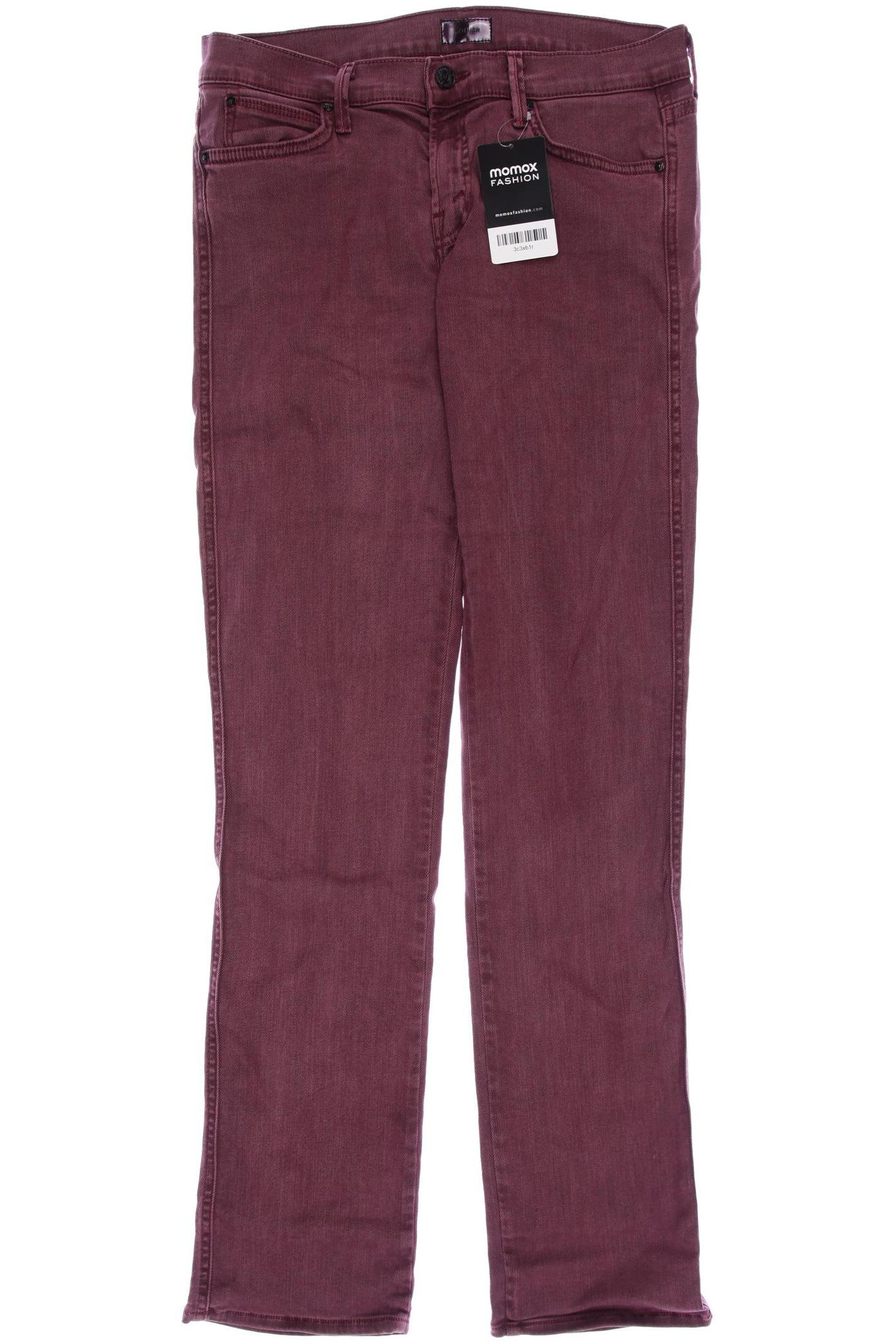 

MOTHER Damen Jeans, bordeaux