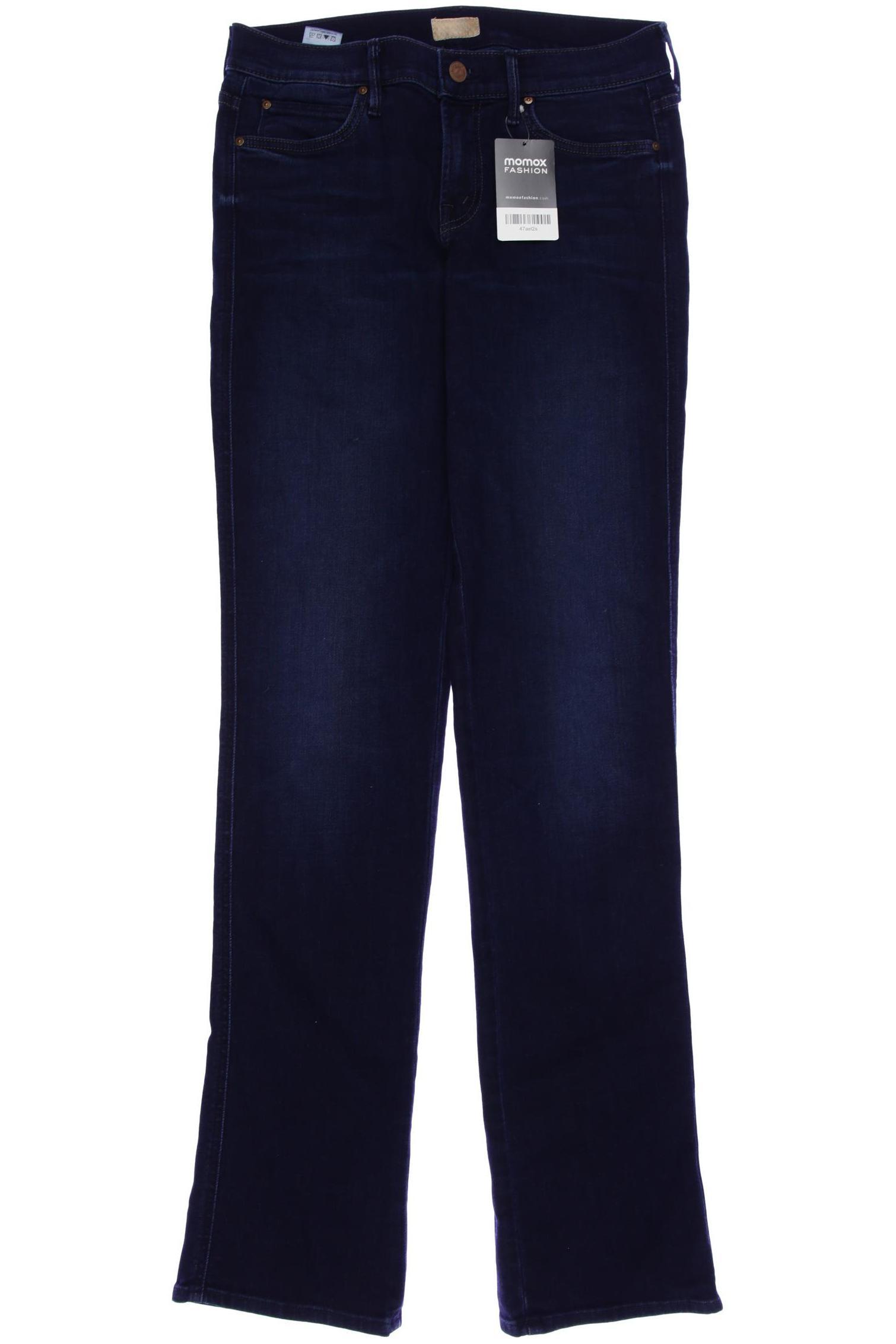 

Mother Damen Jeans, marineblau, Gr. 28