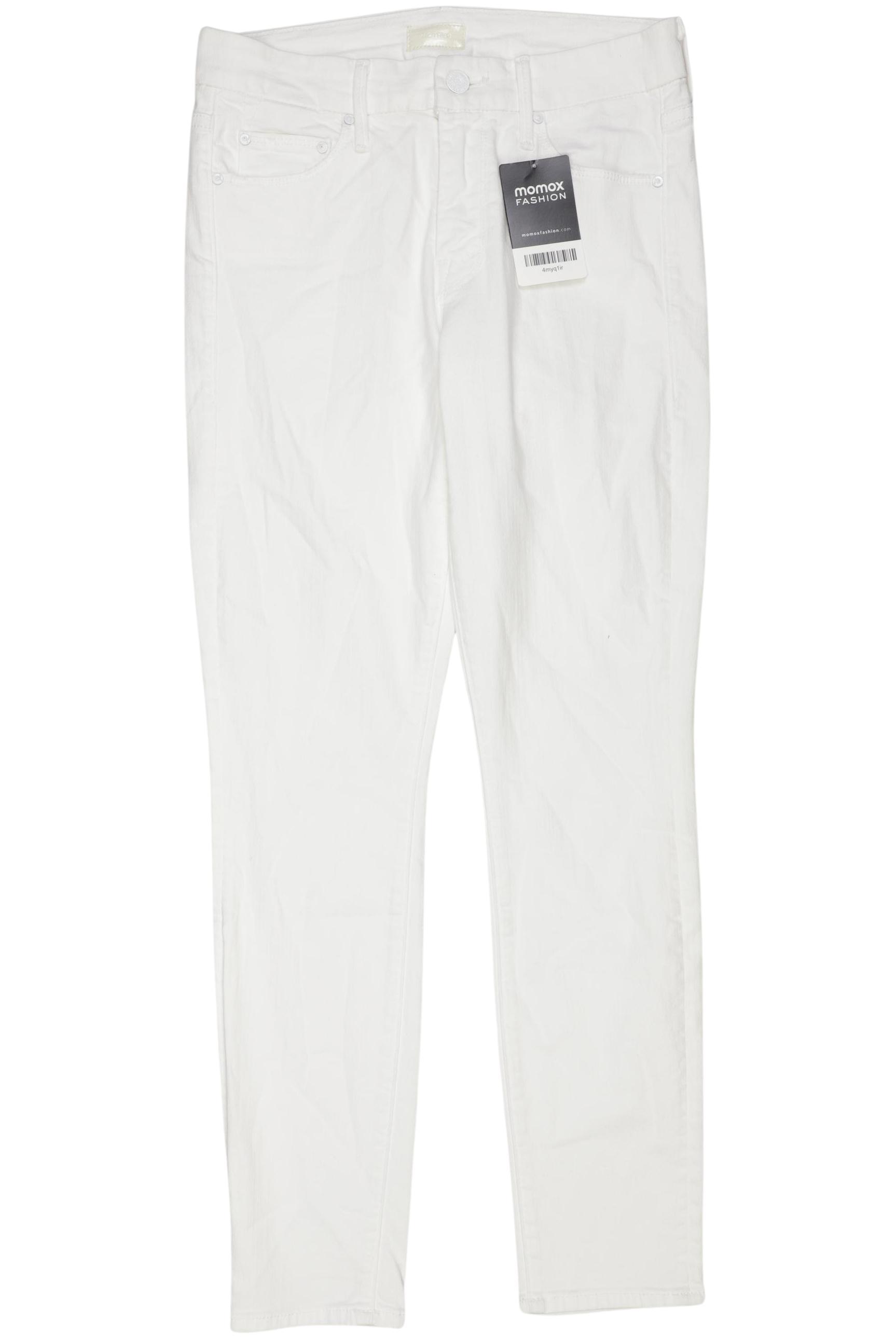 

Mother Damen Jeans, weiß, Gr. 26