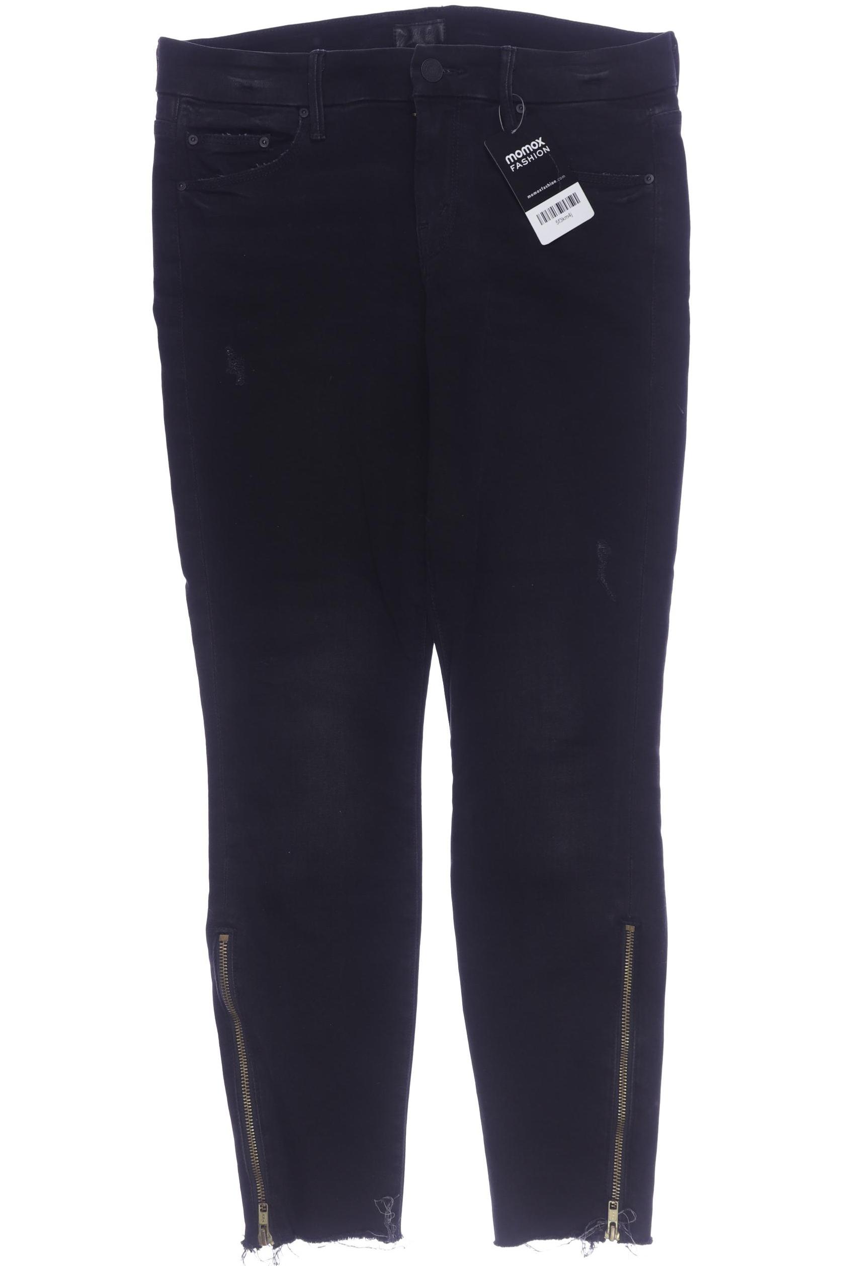 

Mother Damen Jeans, schwarz, Gr. 28