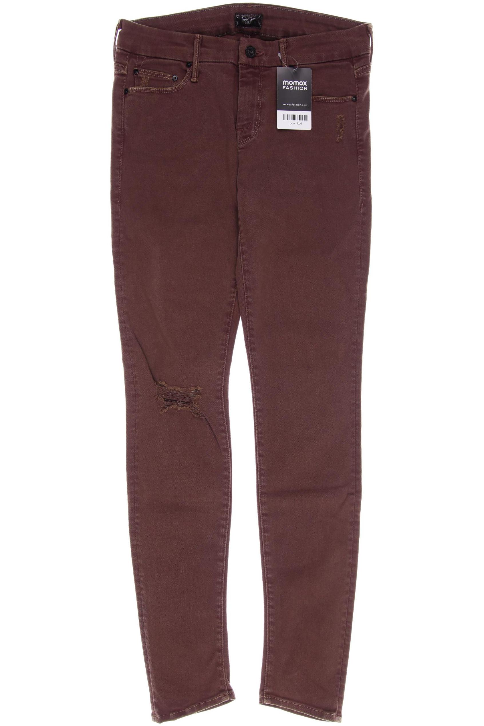 

Mother Damen Jeans, braun, Gr. 38