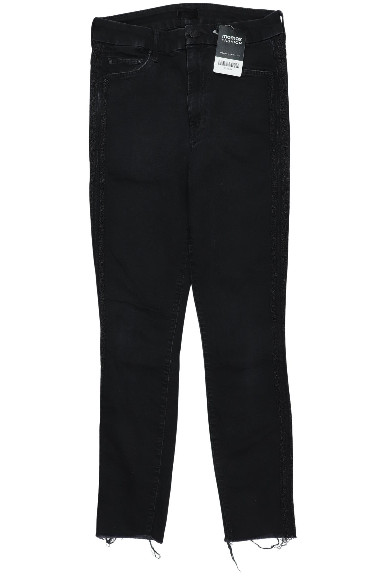 

Mother Damen Jeans, schwarz, Gr. 26