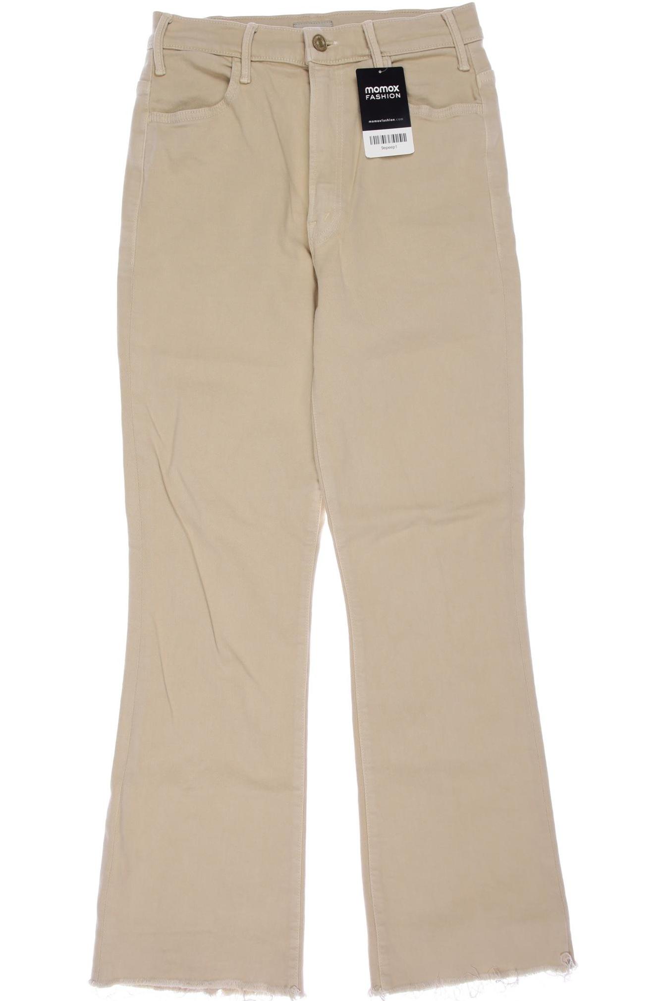 

Mother Damen Jeans, beige, Gr. 27