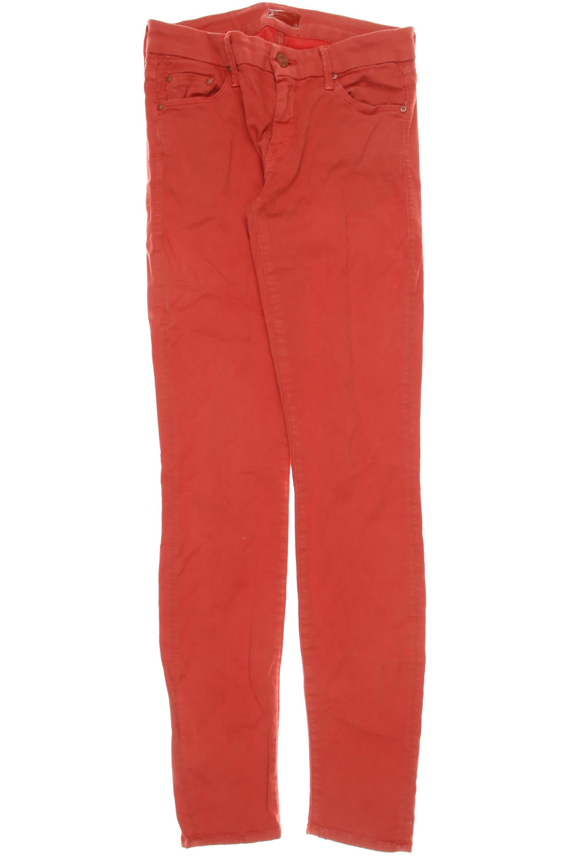 

Mother Damen Jeans, rot, Gr. 26