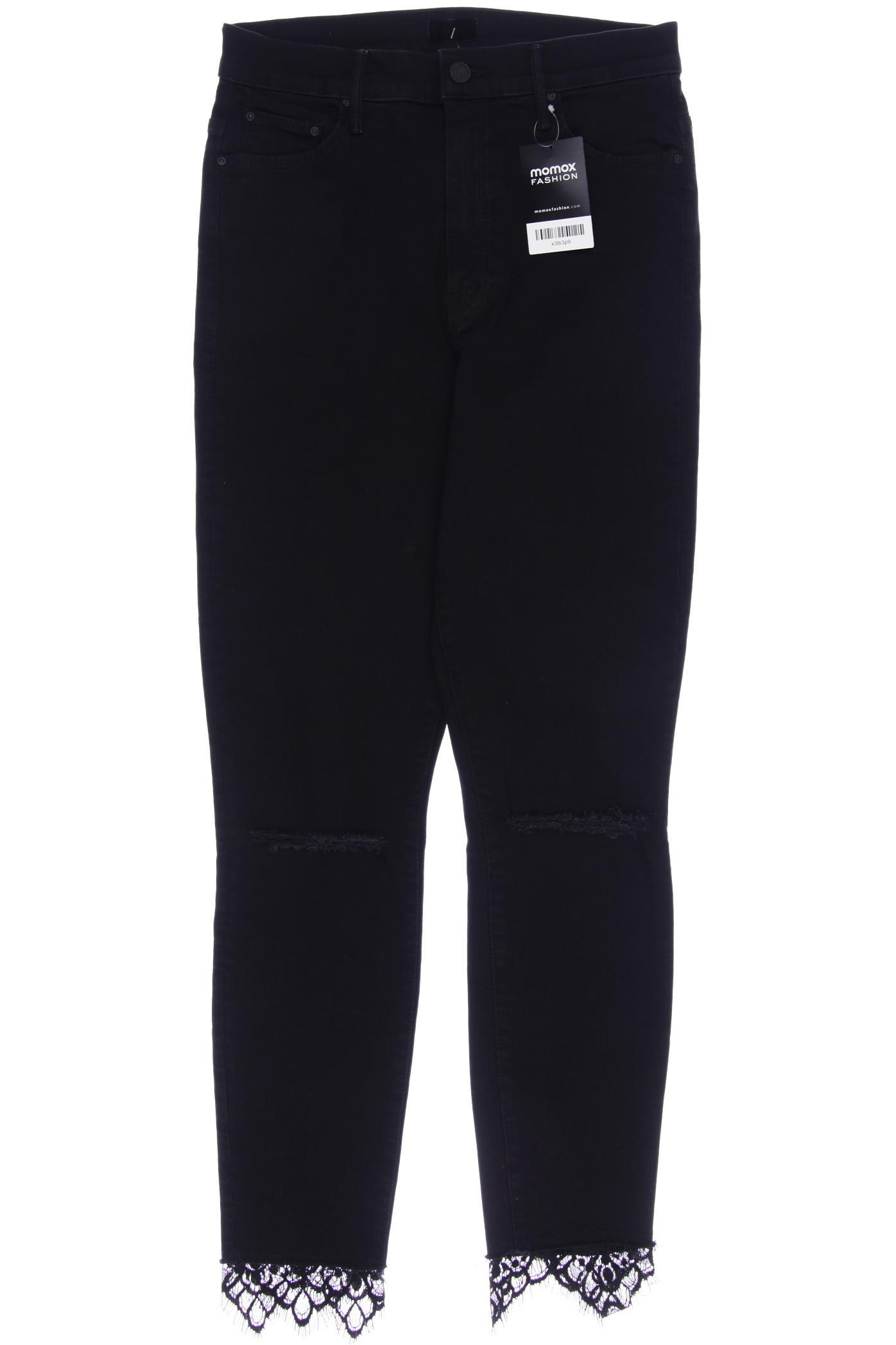 

MOTHER Damen Jeans, schwarz