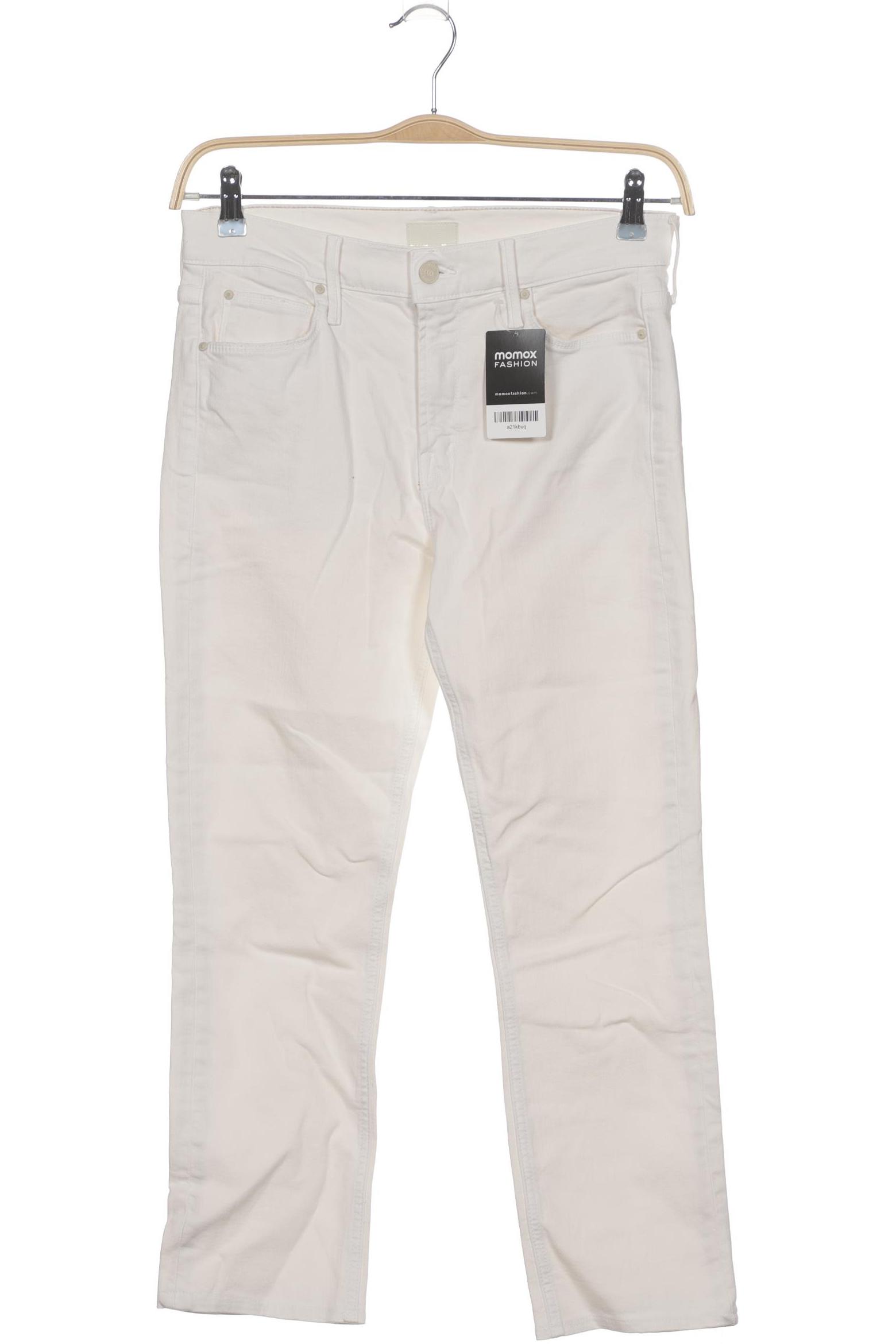 

Mother Damen Jeans, weiß, Gr. 29
