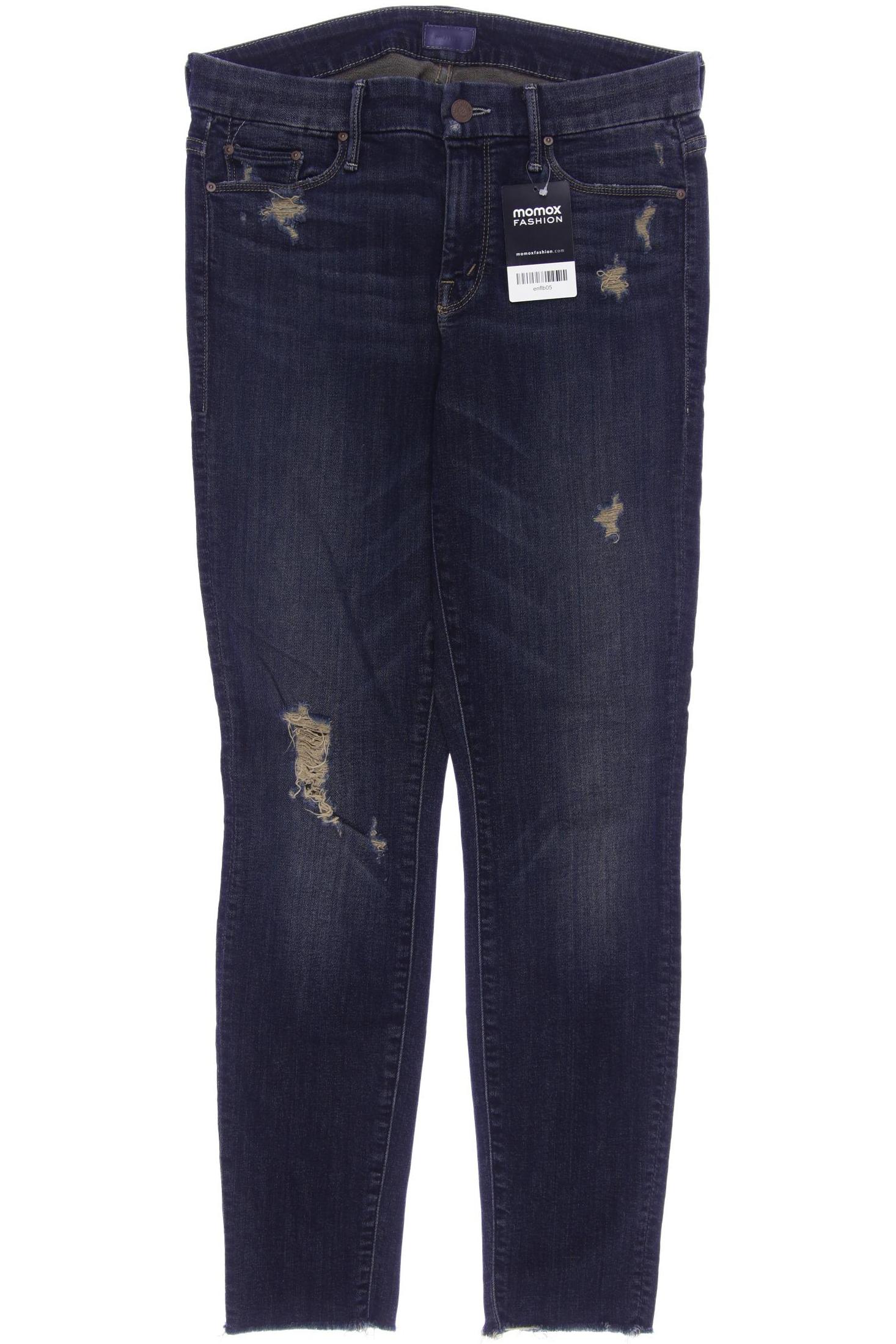 

Mother Damen Jeans, marineblau, Gr. 28