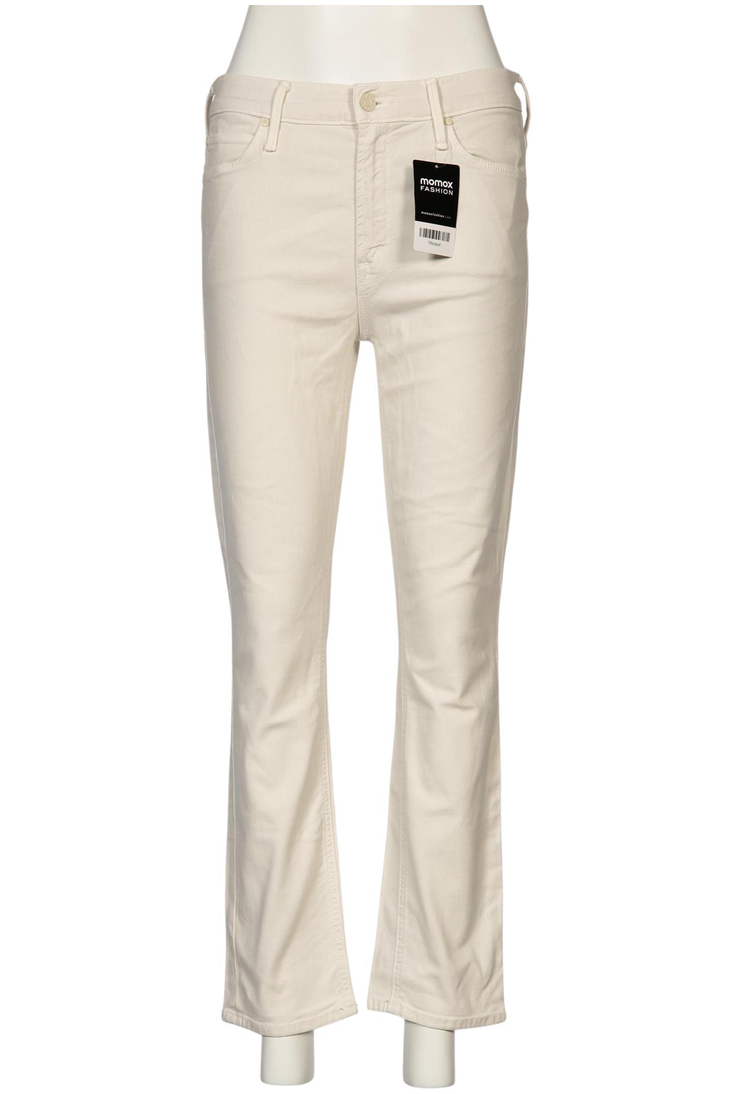 

Mother Damen Jeans, cremeweiß, Gr. 28