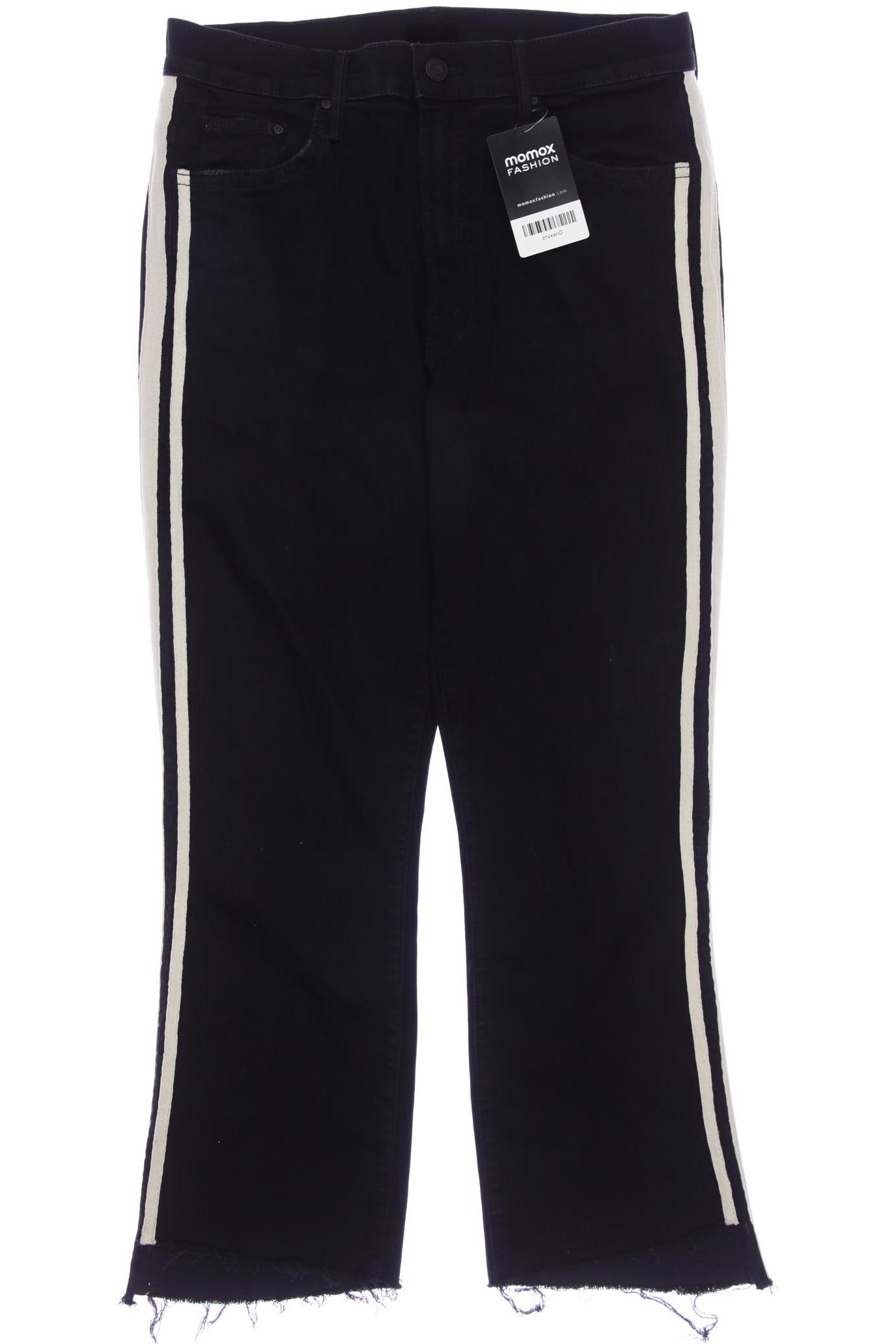 

Mother Damen Jeans, schwarz, Gr. 30
