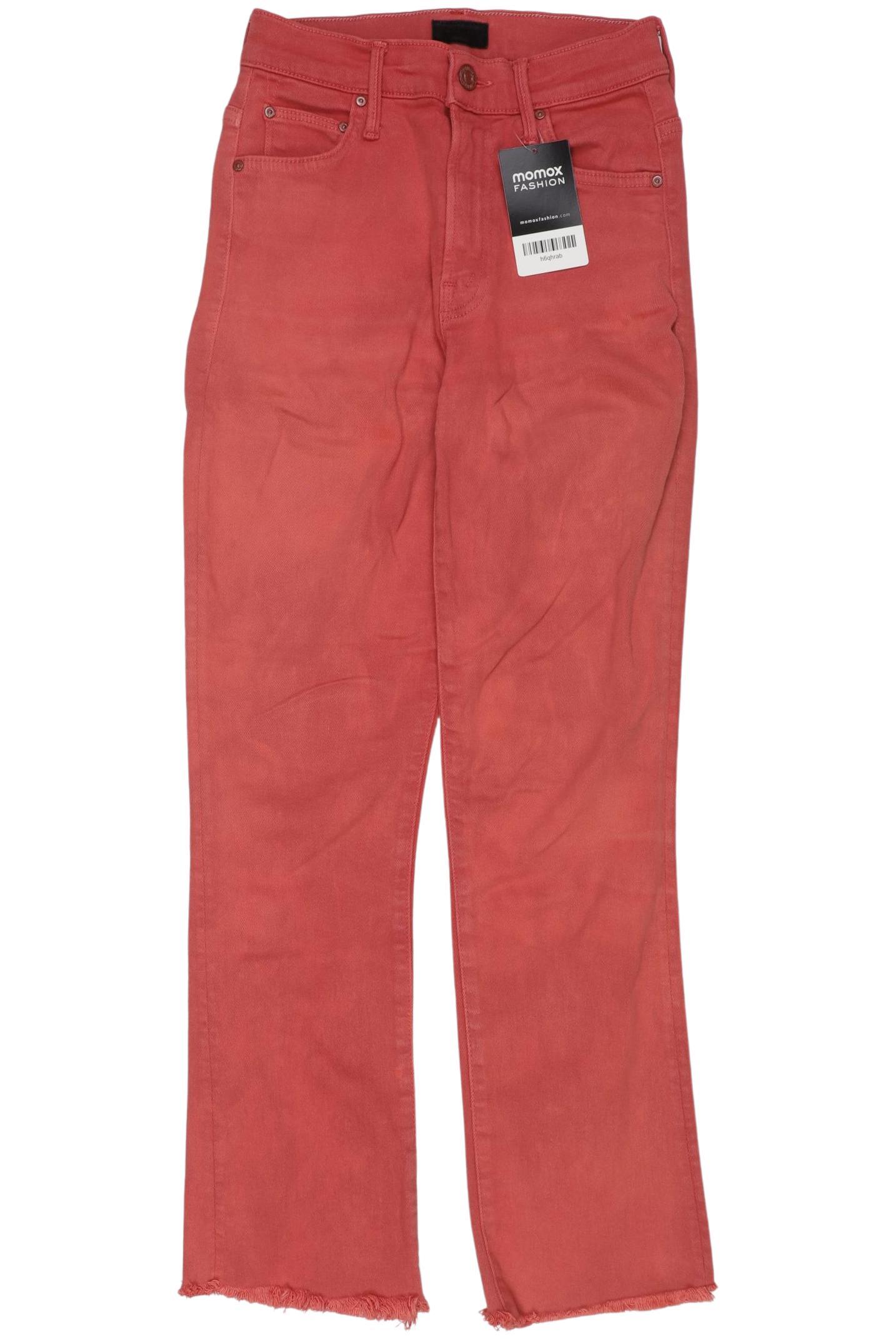 

Mother Damen Jeans, rot, Gr. 24