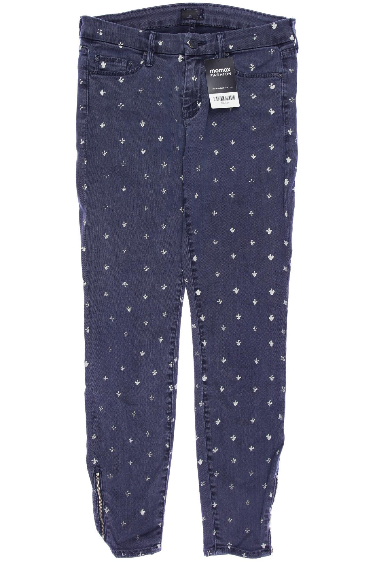 

Mother Damen Jeans, marineblau, Gr. 27
