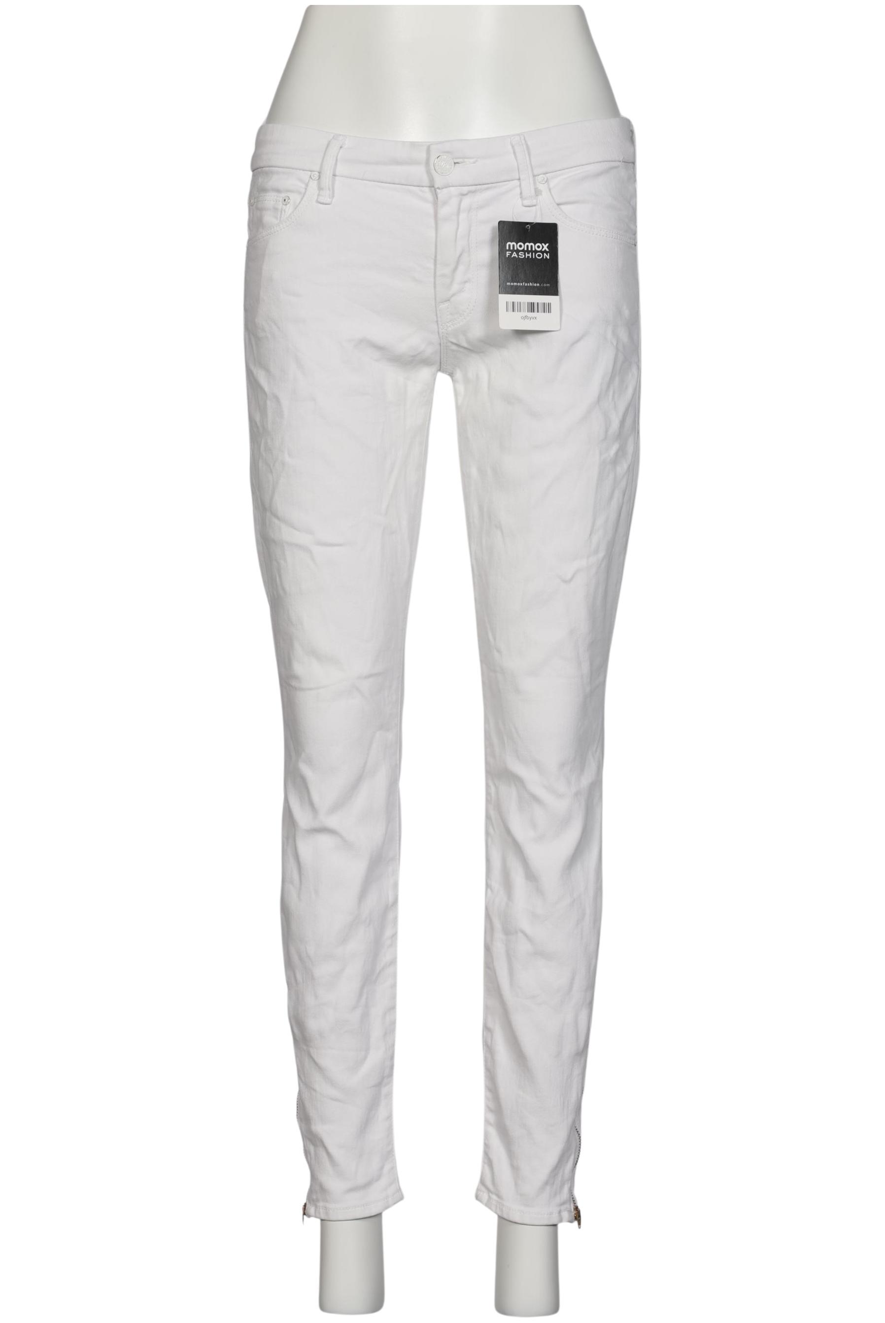 

Mother Damen Jeans, weiß, Gr. 27