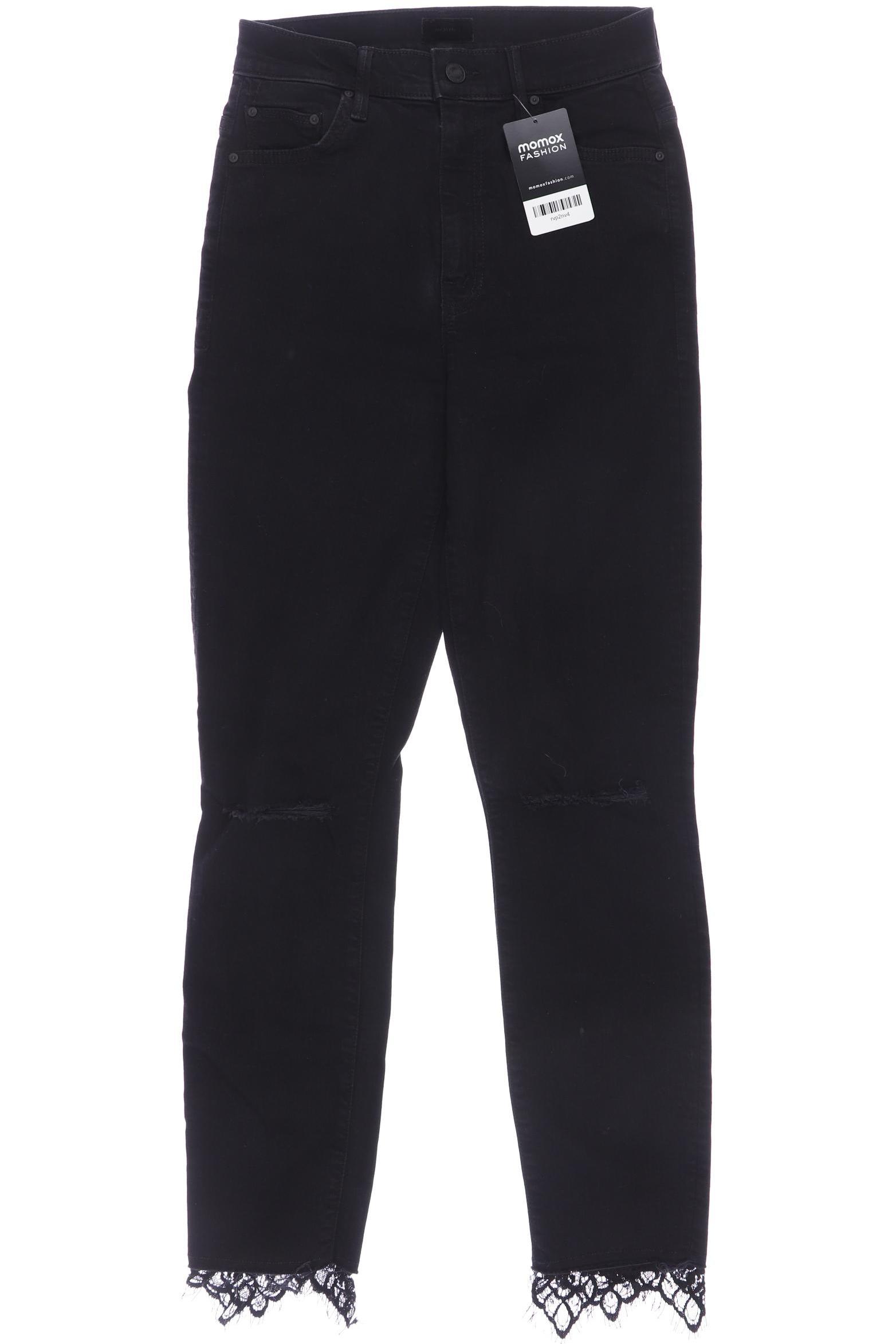 

MOTHER Damen Jeans, schwarz