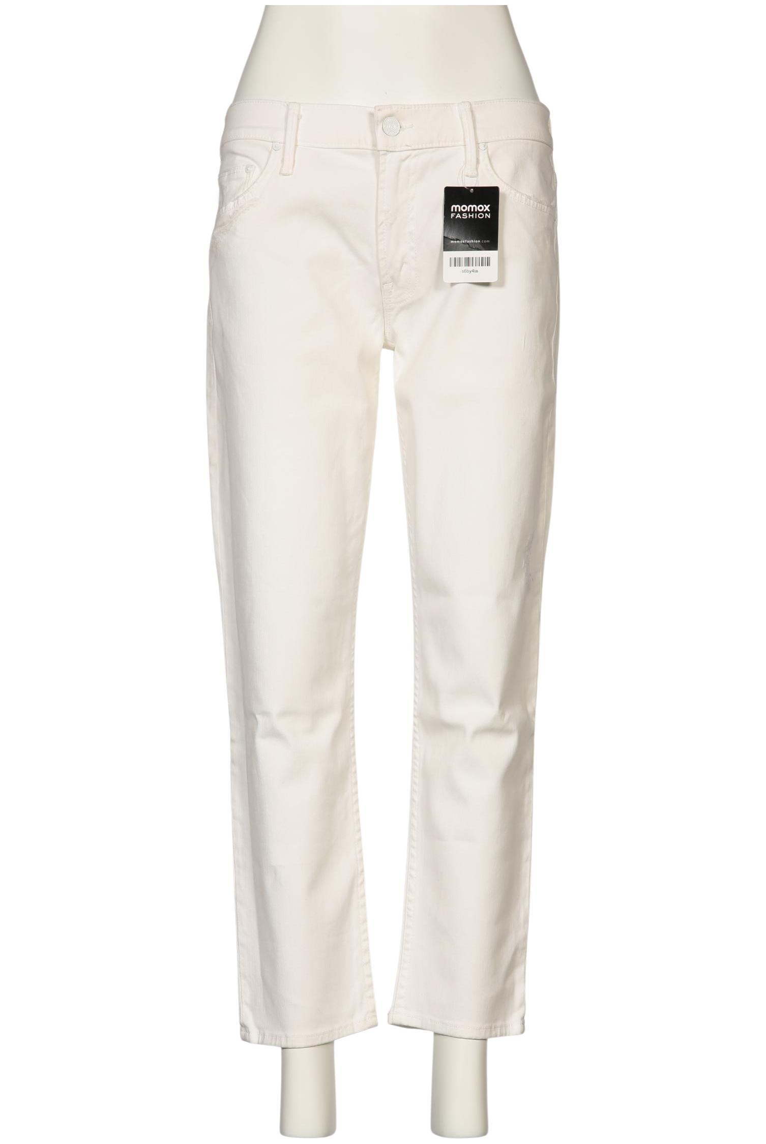 

Mother Damen Jeans, cremeweiß, Gr. 28