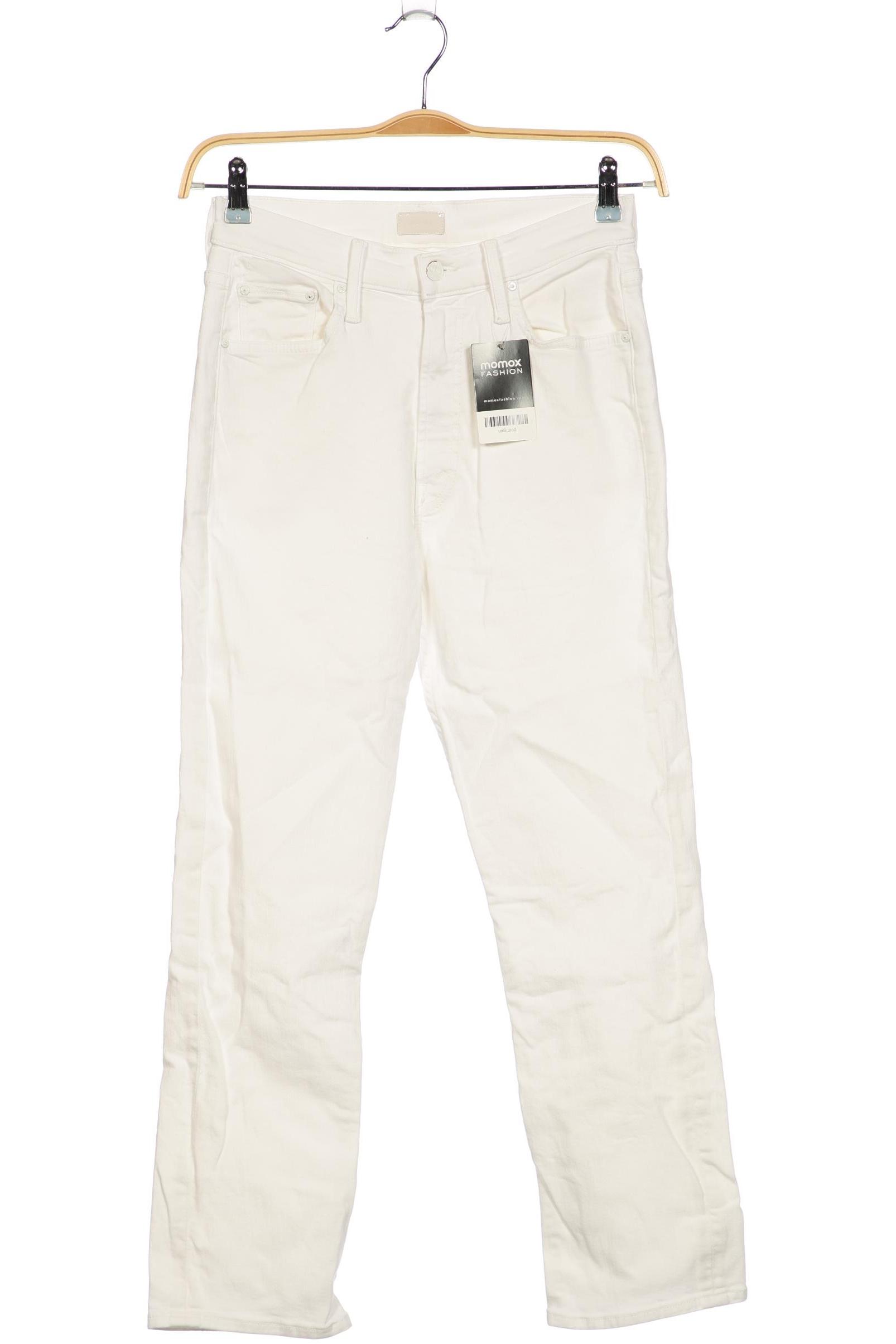 

Mother Damen Jeans, weiß, Gr. 27