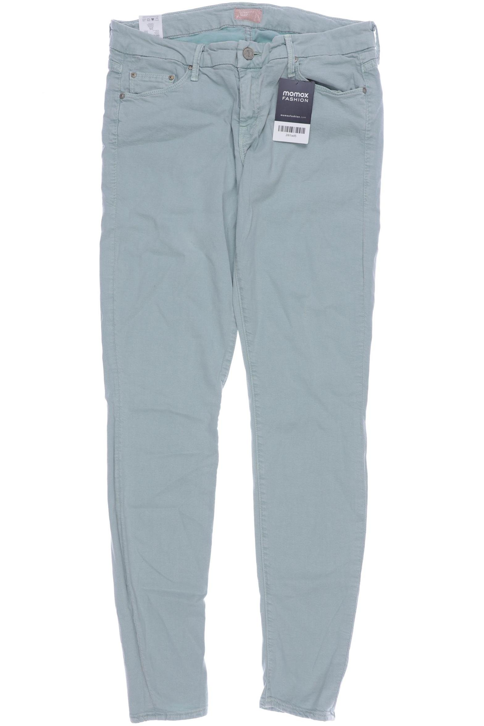 

Mother Damen Jeans, hellgrün, Gr. 28