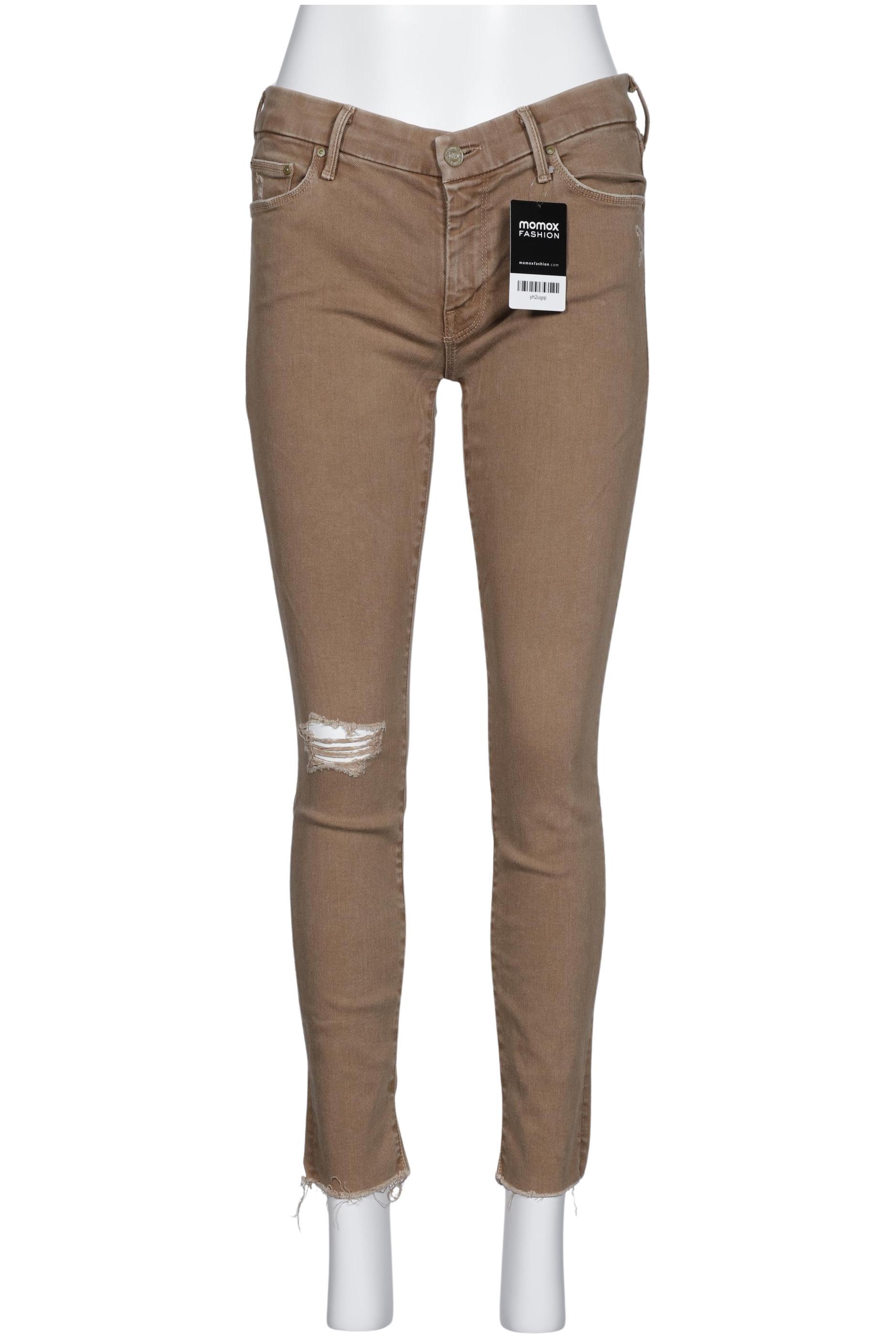 

Mother Damen Jeans, beige, Gr. 29