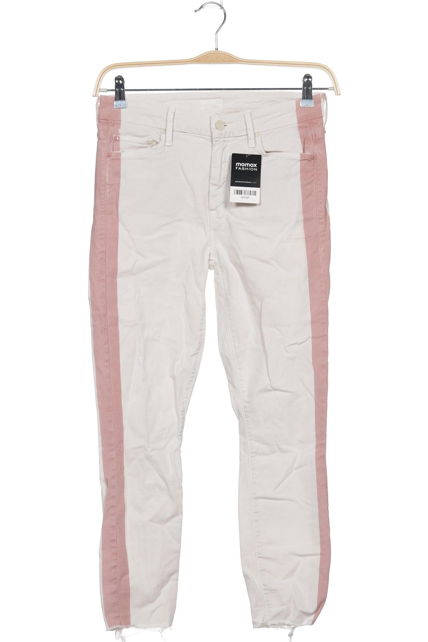 

Mother Damen Jeans, weiß, Gr. 26