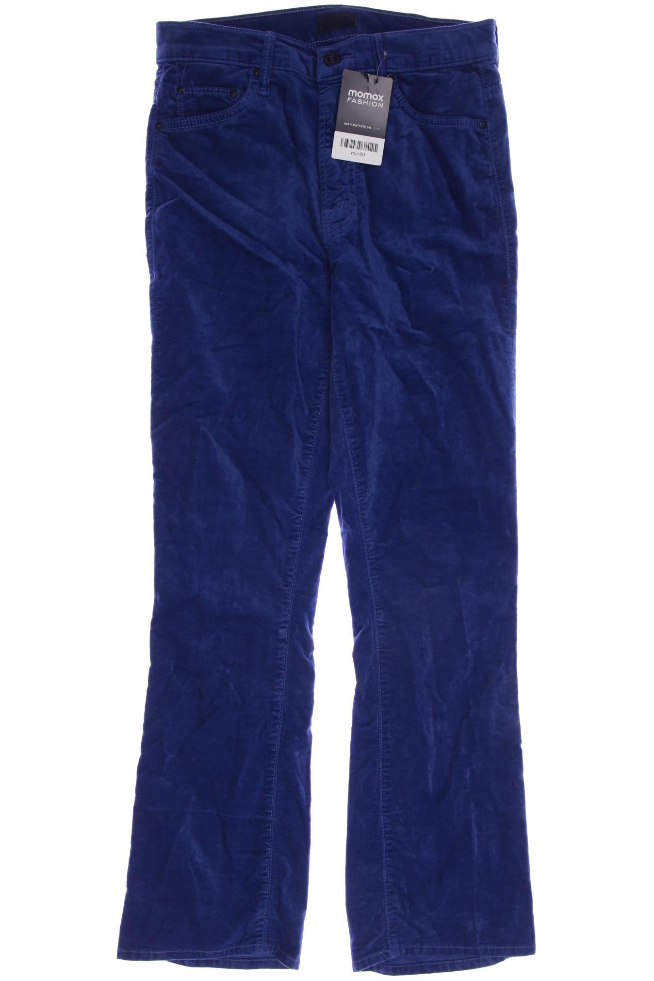 

Mother Damen Stoffhose, blau, Gr. 26