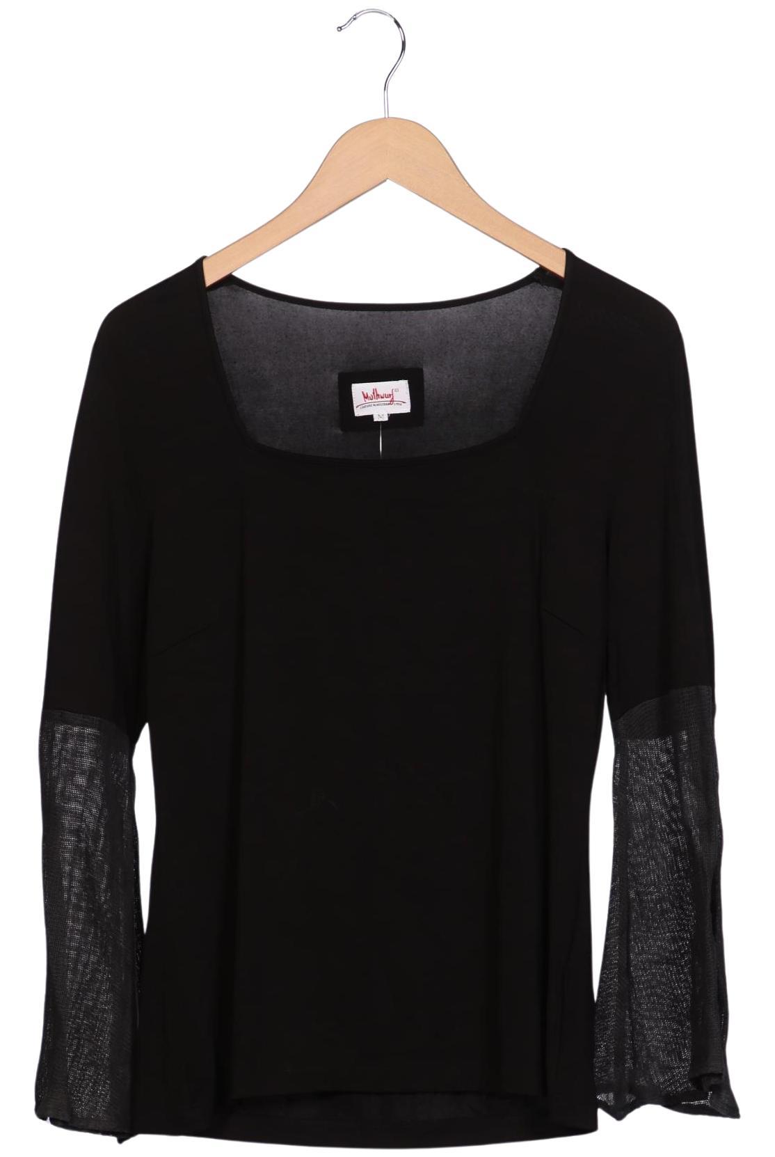 

Mothwurf Damen Langarmshirt, schwarz, Gr. 38